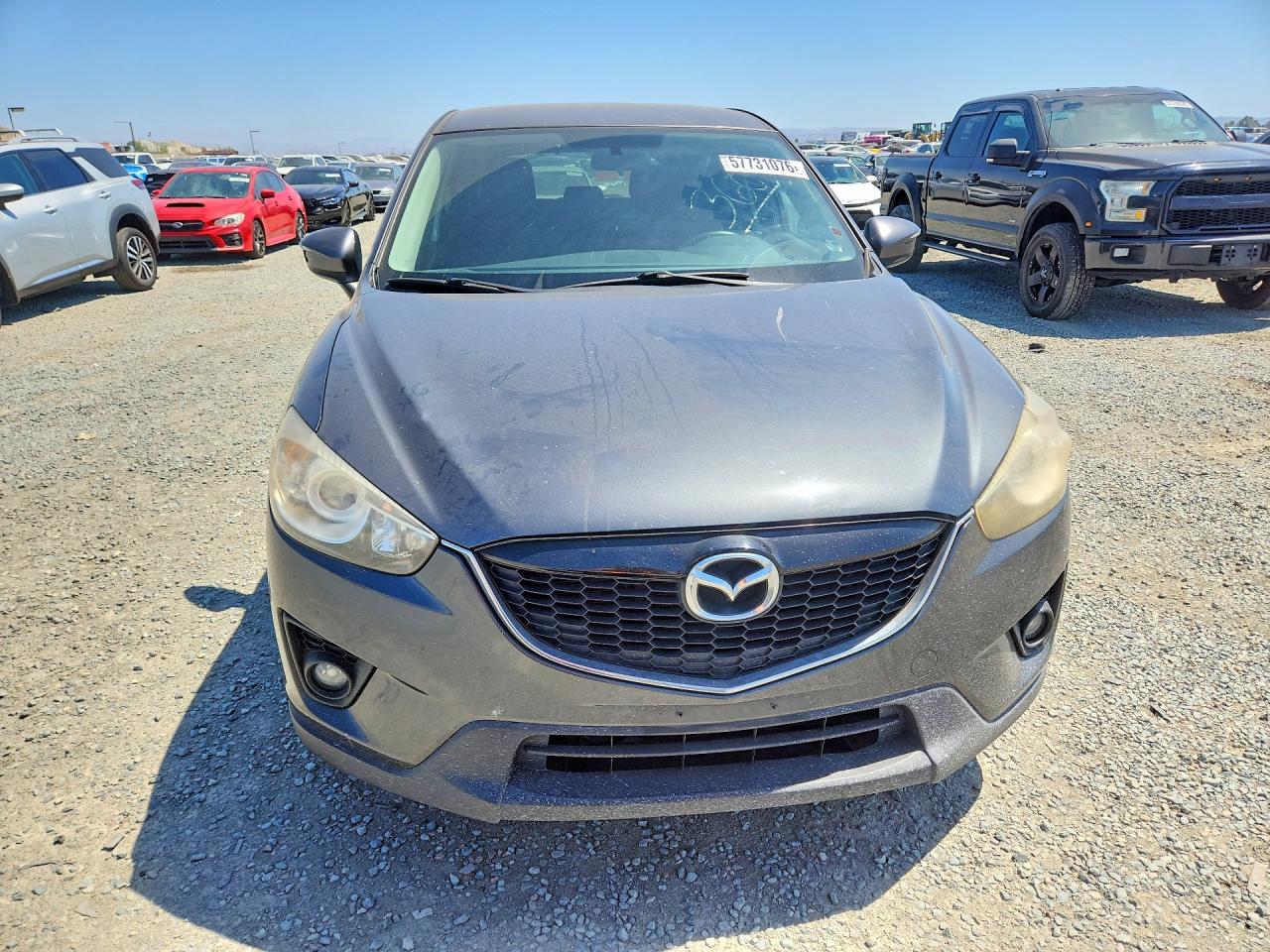 2015 Mazda Cx-5 Touring Gray vin: JM3KE2CY5F0467759