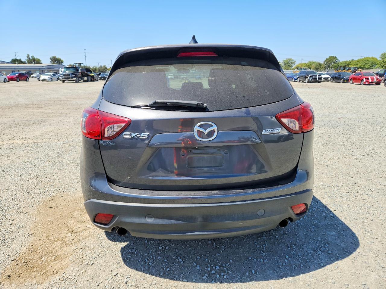 2015 Mazda Cx-5 Touring Gray vin: JM3KE2CY5F0467759