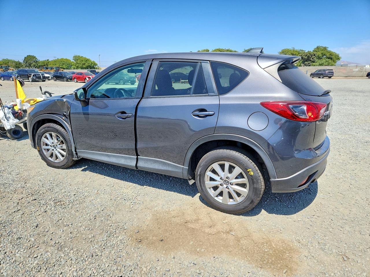 2015 Mazda Cx-5 Touring Gray vin: JM3KE2CY5F0467759