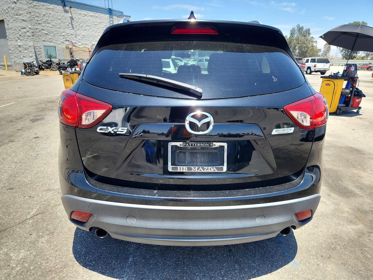 2015 Mazda Cx-5 Touring Black vin: JM3KE2CY5F0541441
