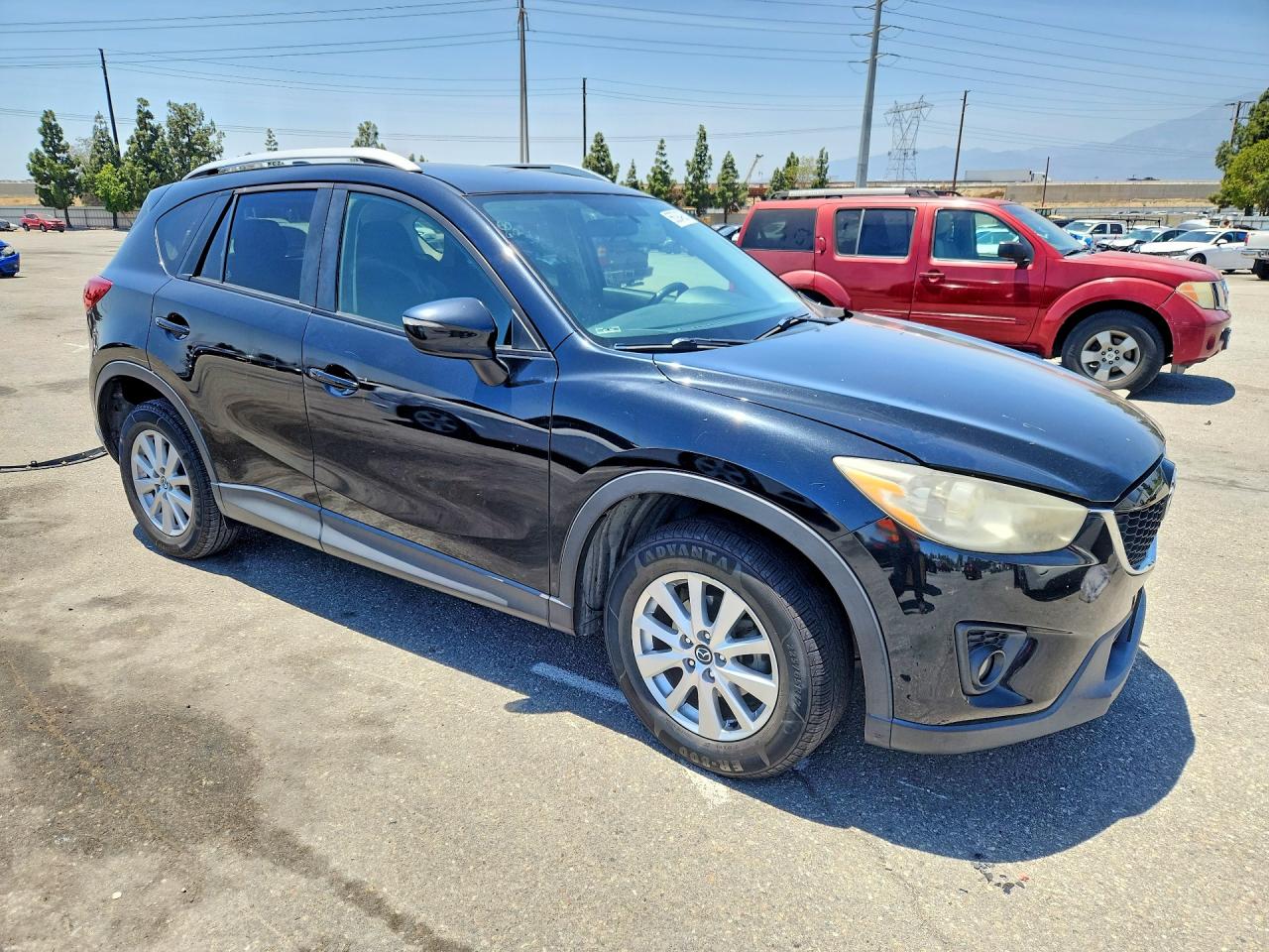 2015 Mazda Cx-5 Touring Black vin: JM3KE2CY5F0541441