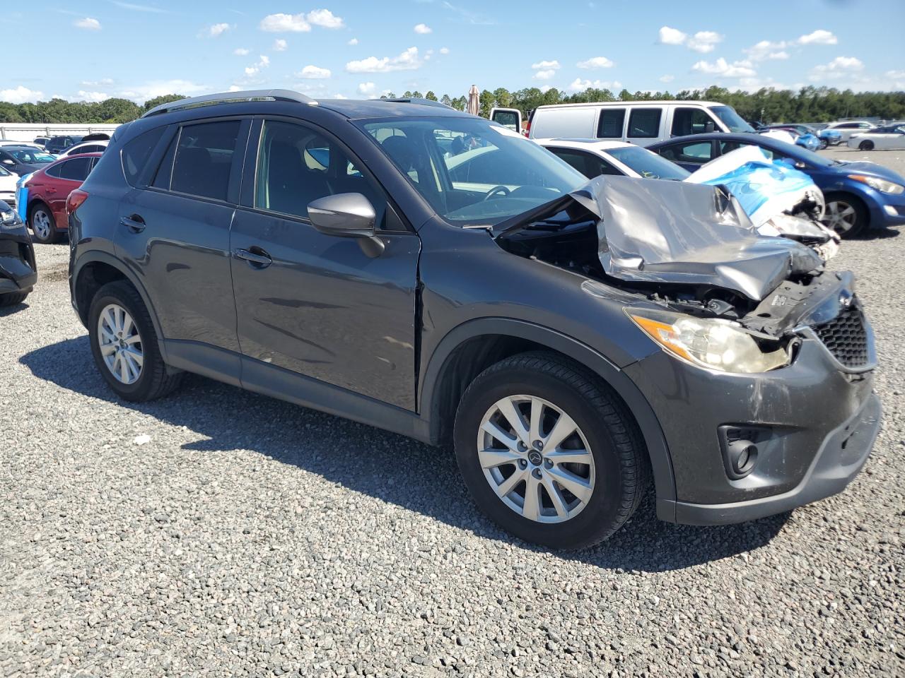 2015 Mazda Cx-5 Touring Charcoal vin: JM3KE2CY5F0545943