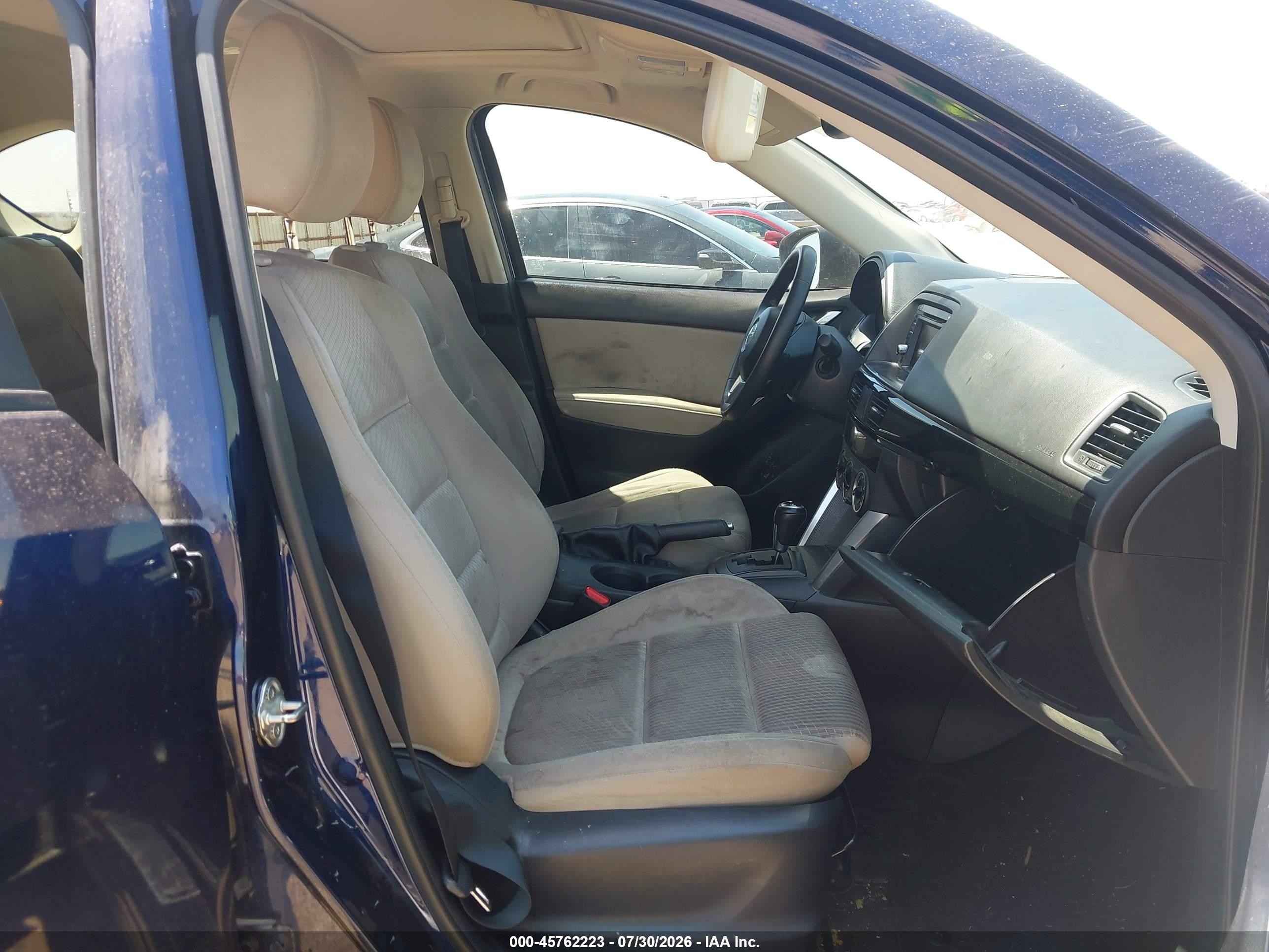 2014 Mazda Cx-5 Touring Blue vin: JM3KE2CY6E0306500