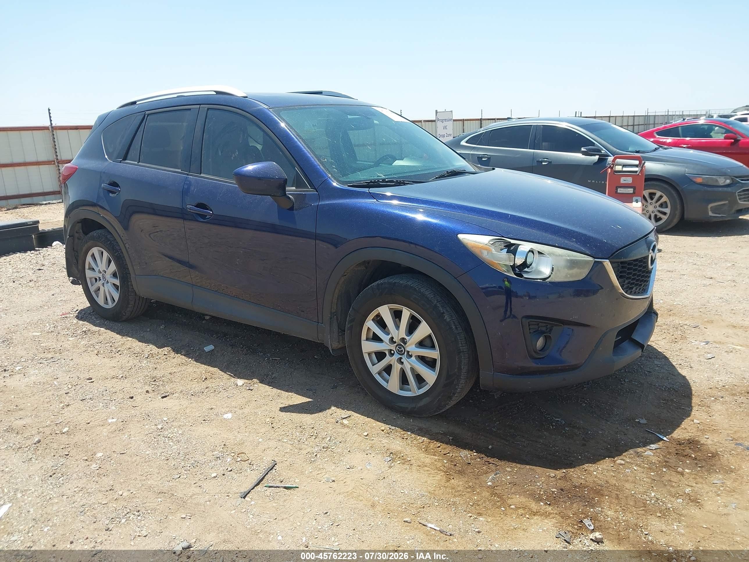 2014 Mazda Cx-5 Touring Blue vin: JM3KE2CY6E0306500