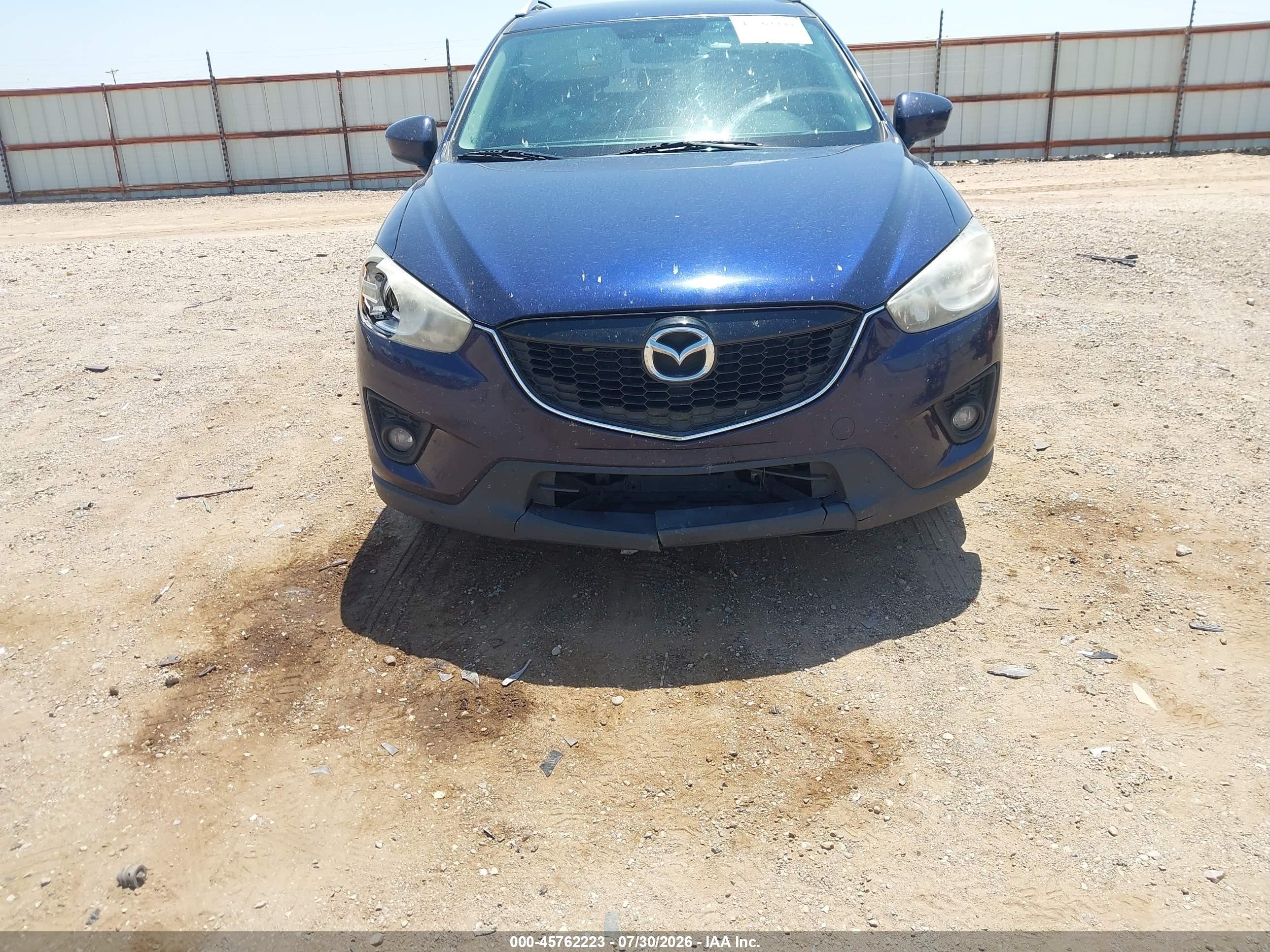 2014 Mazda Cx-5 Touring Blue vin: JM3KE2CY6E0306500