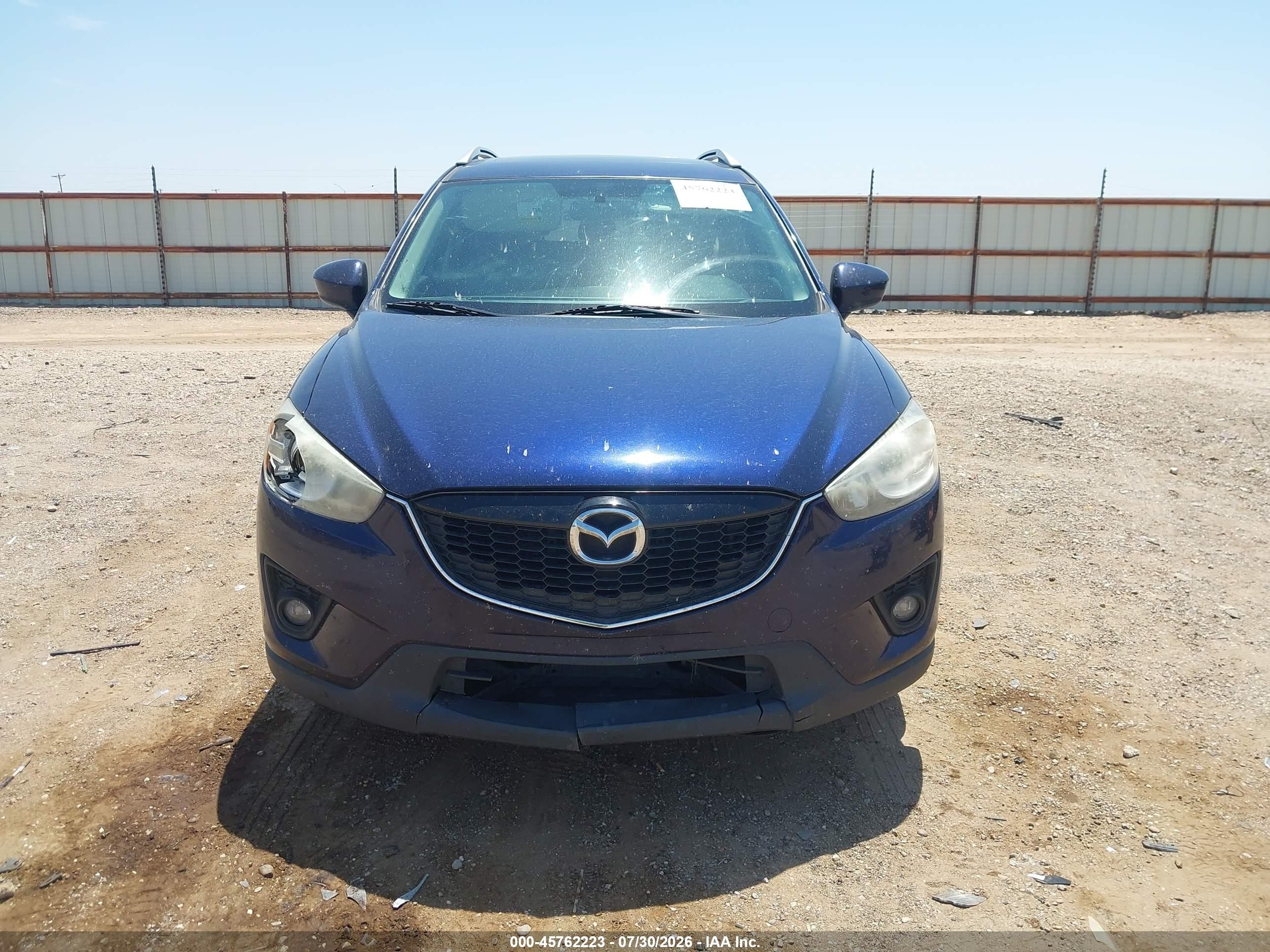 2014 Mazda Cx-5 Touring Blue vin: JM3KE2CY6E0306500