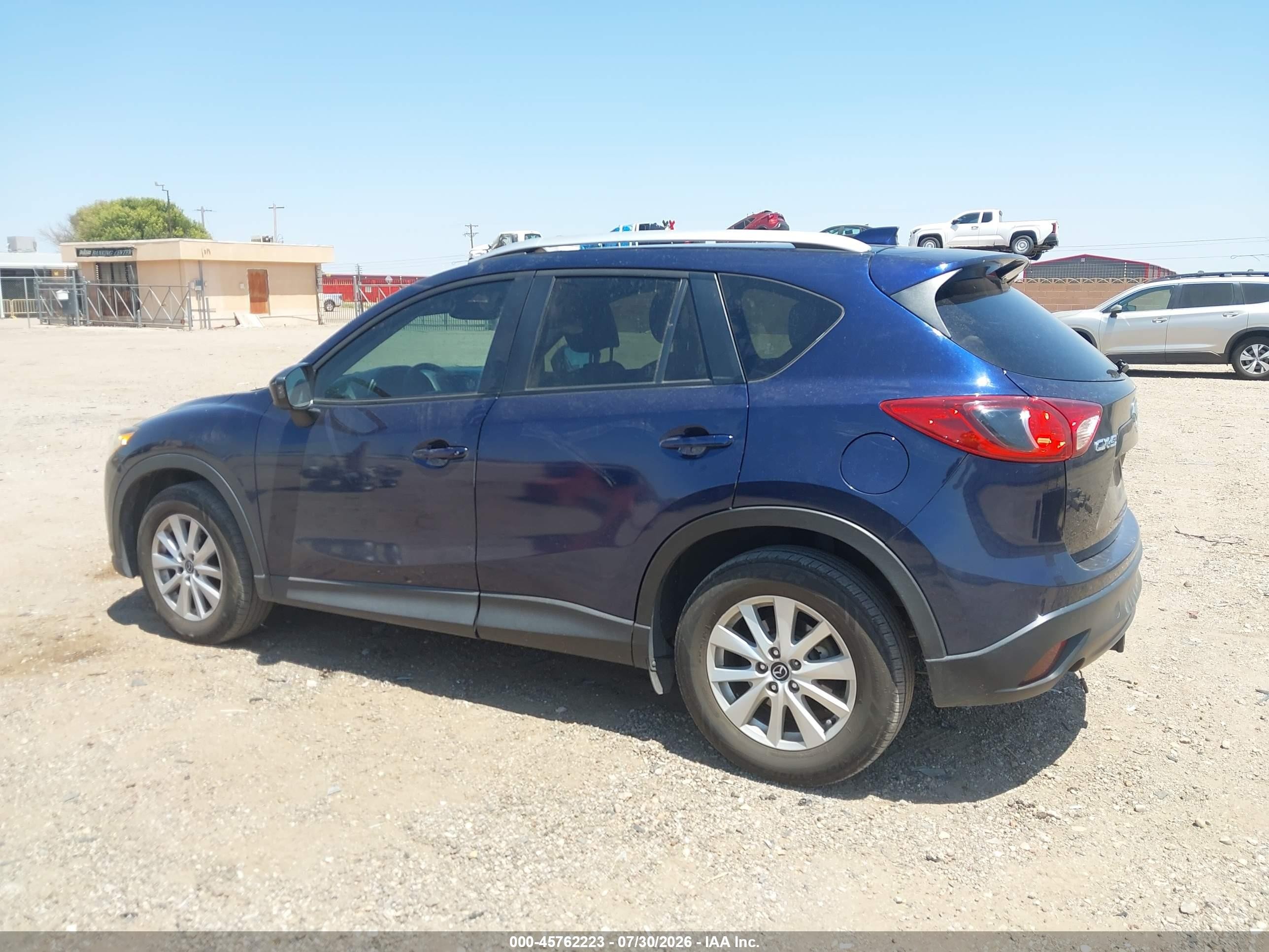 2014 Mazda Cx-5 Touring Blue vin: JM3KE2CY6E0306500