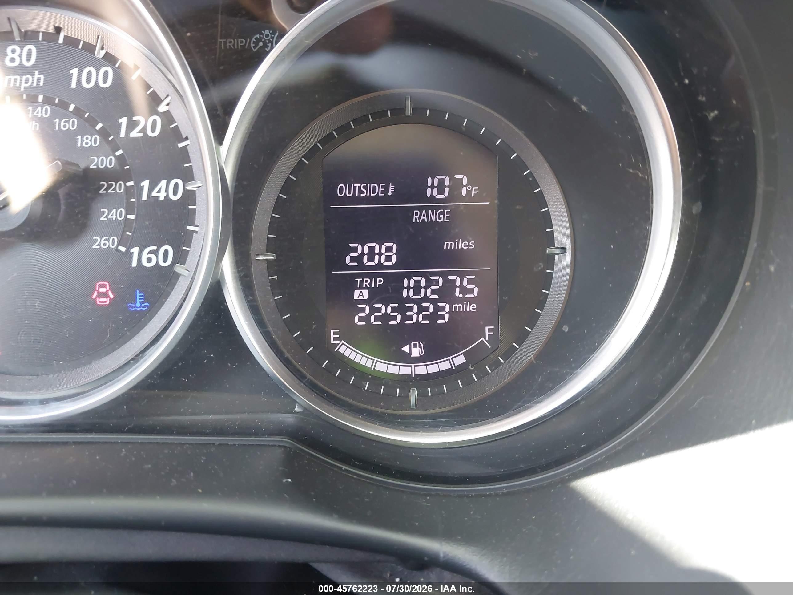 2014 Mazda Cx-5 Touring Blue vin: JM3KE2CY6E0306500