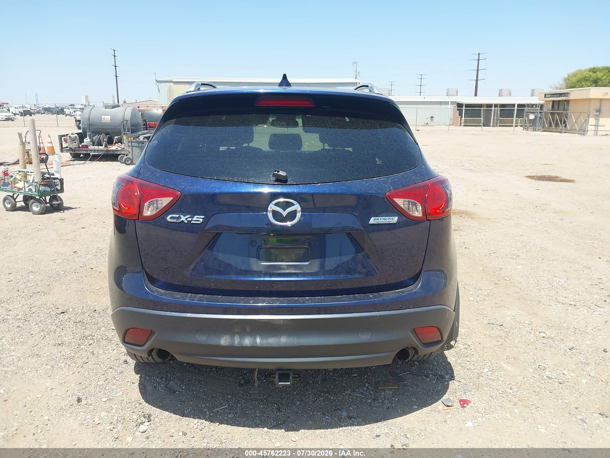 2014 Mazda Cx-5 Touring Blue vin: JM3KE2CY6E0306500