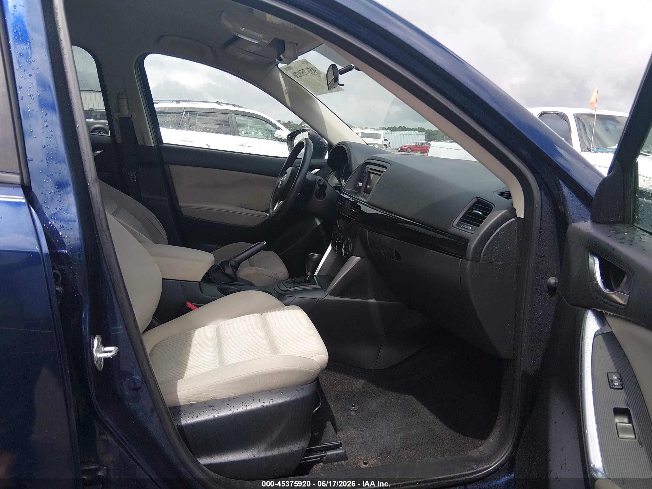 2014 Mazda Cx-5 Touring Blue vin: JM3KE2CY6E0306562