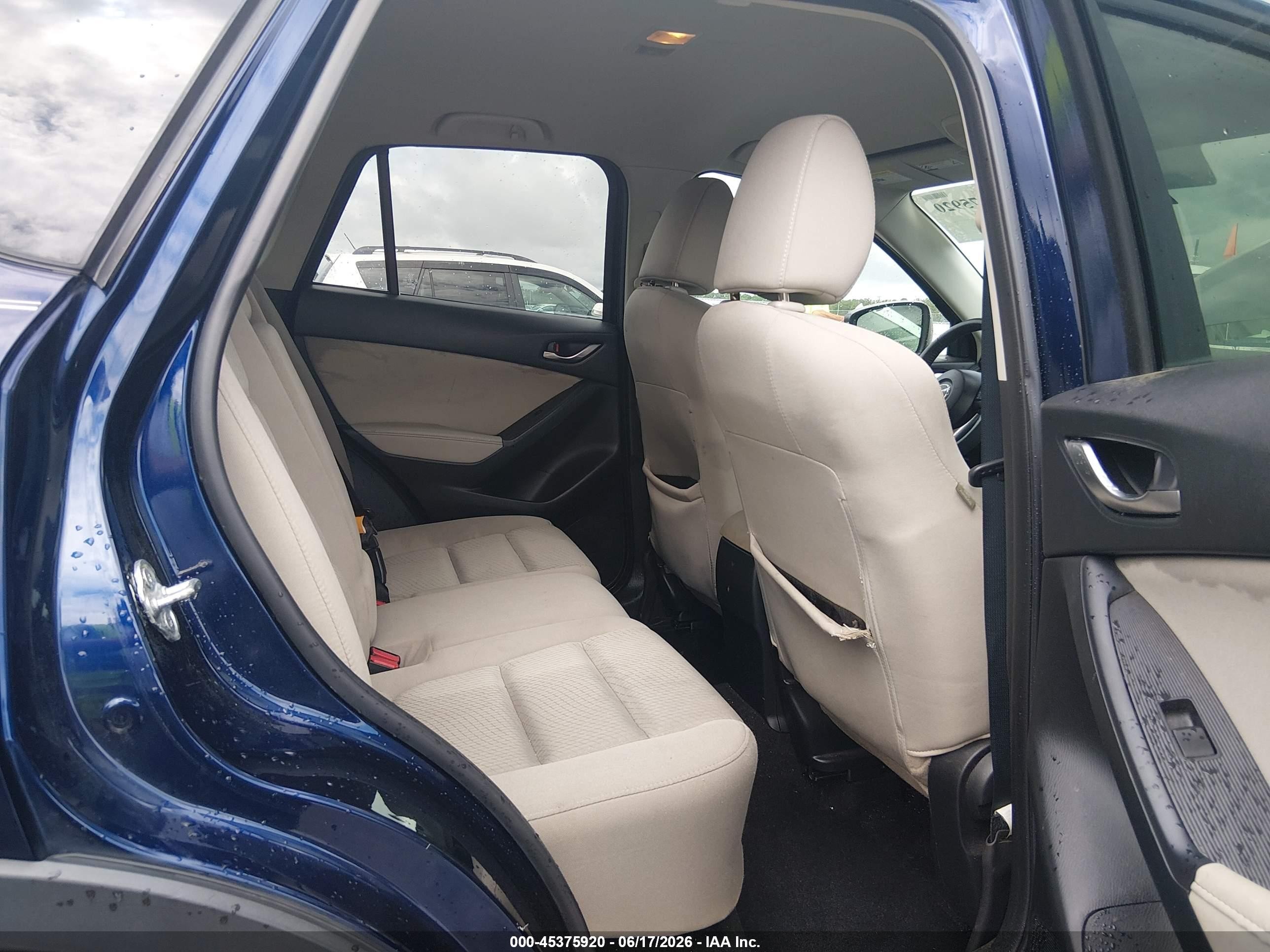 2014 Mazda Cx-5 Touring Blue vin: JM3KE2CY6E0306562