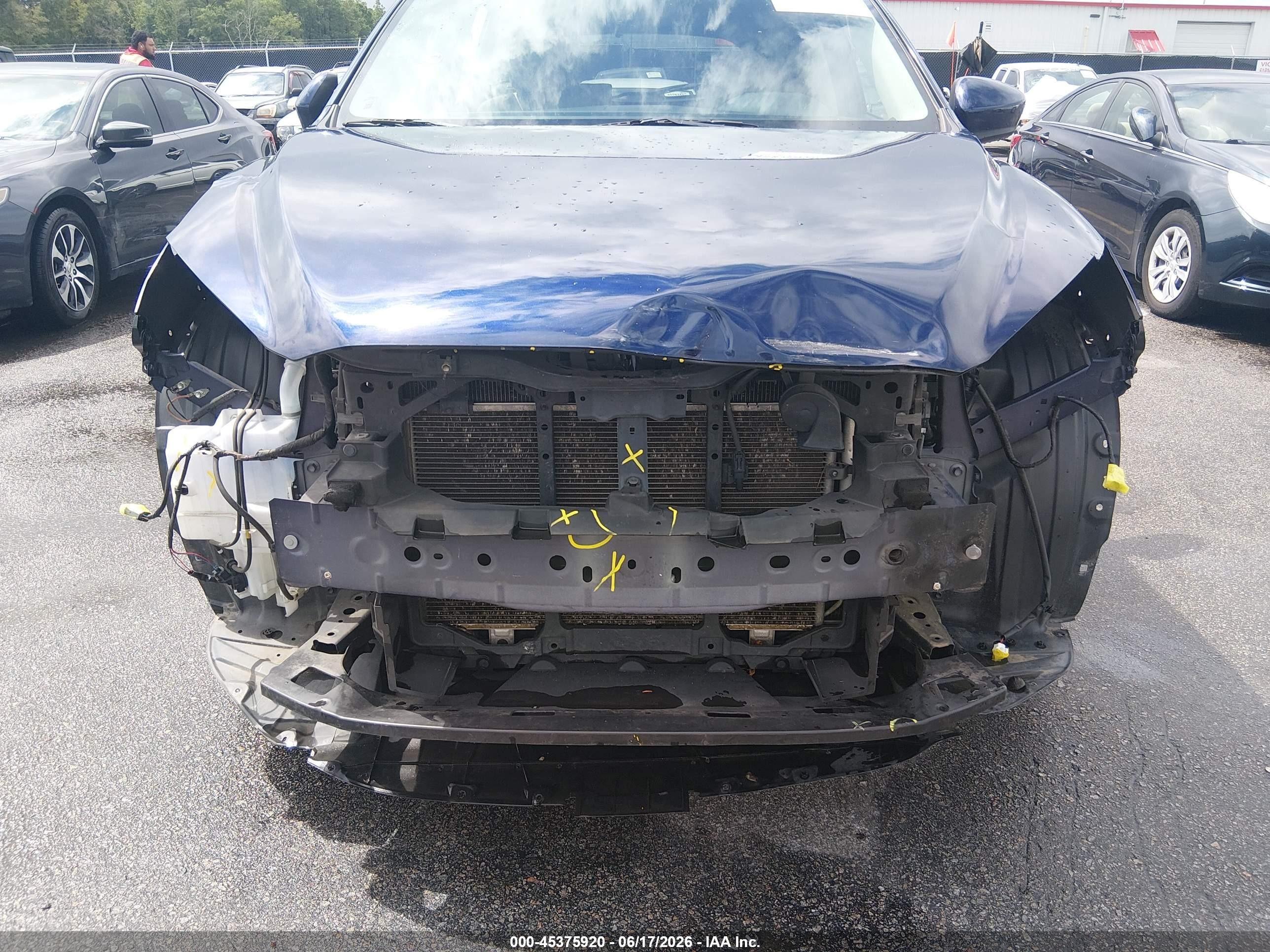 2014 Mazda Cx-5 Touring Blue vin: JM3KE2CY6E0306562