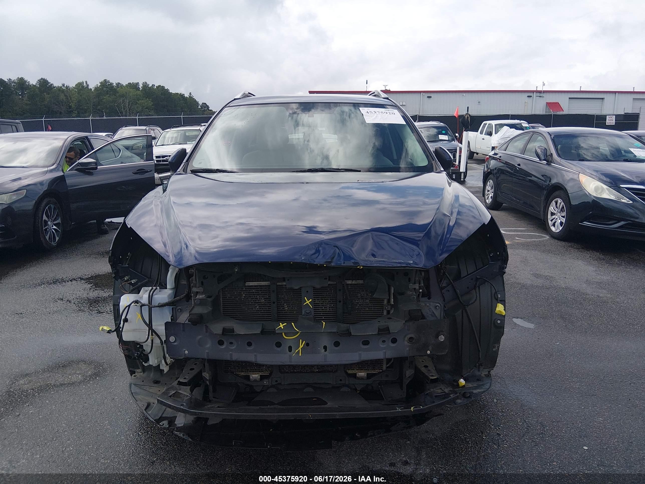 2014 Mazda Cx-5 Touring Blue vin: JM3KE2CY6E0306562