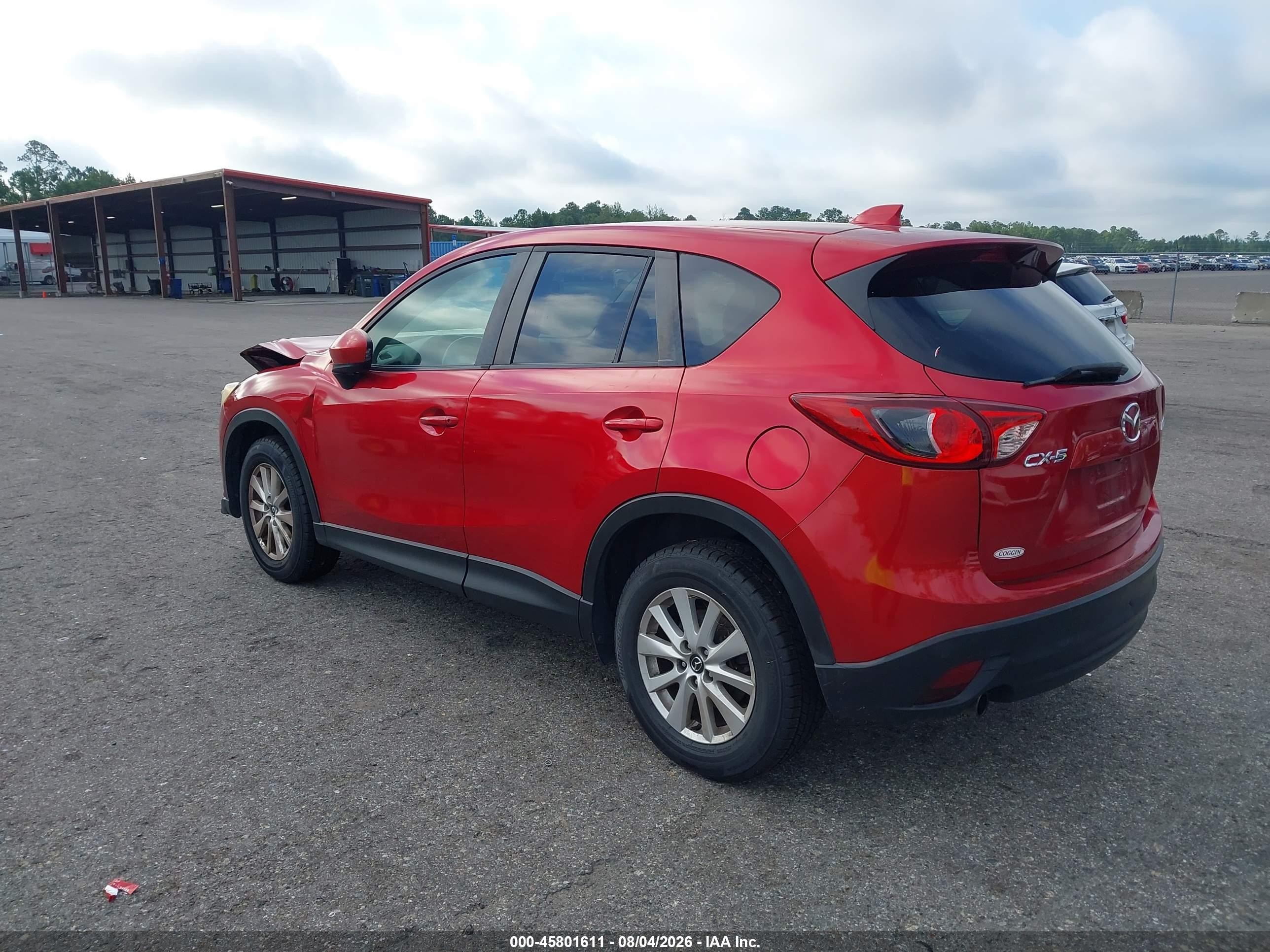2014 Mazda Cx-5 Touring Red vin: JM3KE2CY6E0326133