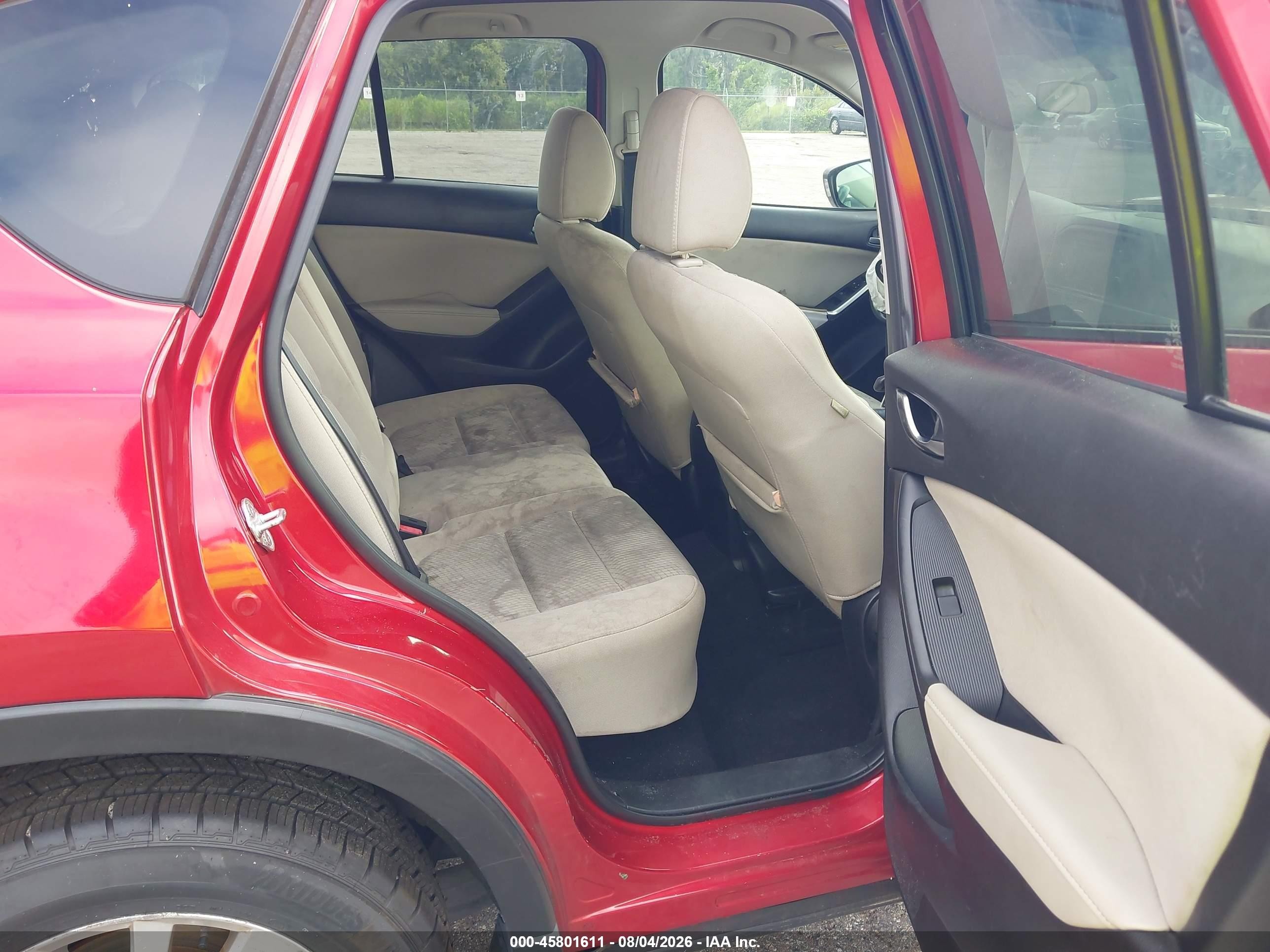 2014 Mazda Cx-5 Touring Red vin: JM3KE2CY6E0326133
