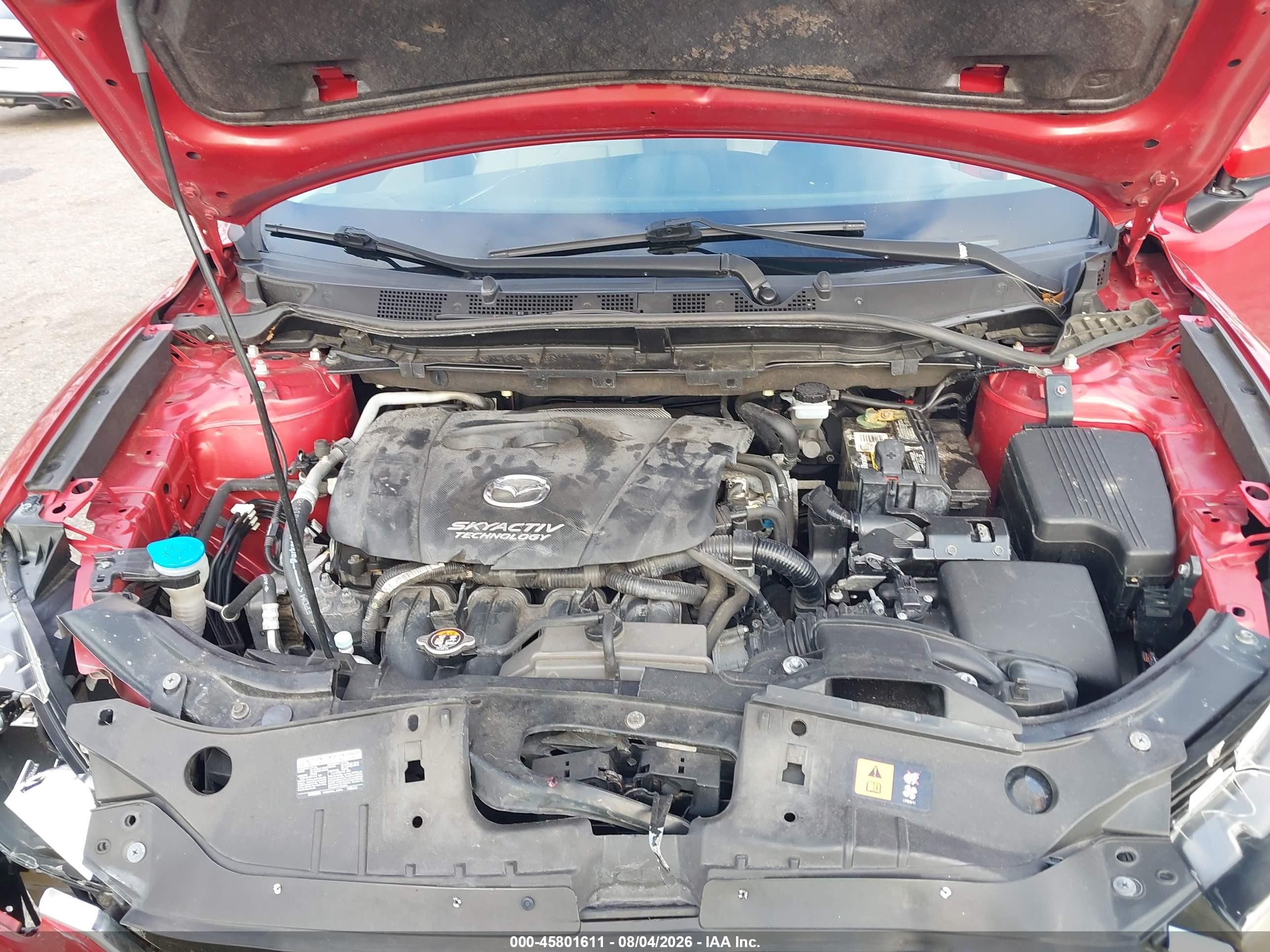 2014 Mazda Cx-5 Touring Red vin: JM3KE2CY6E0326133