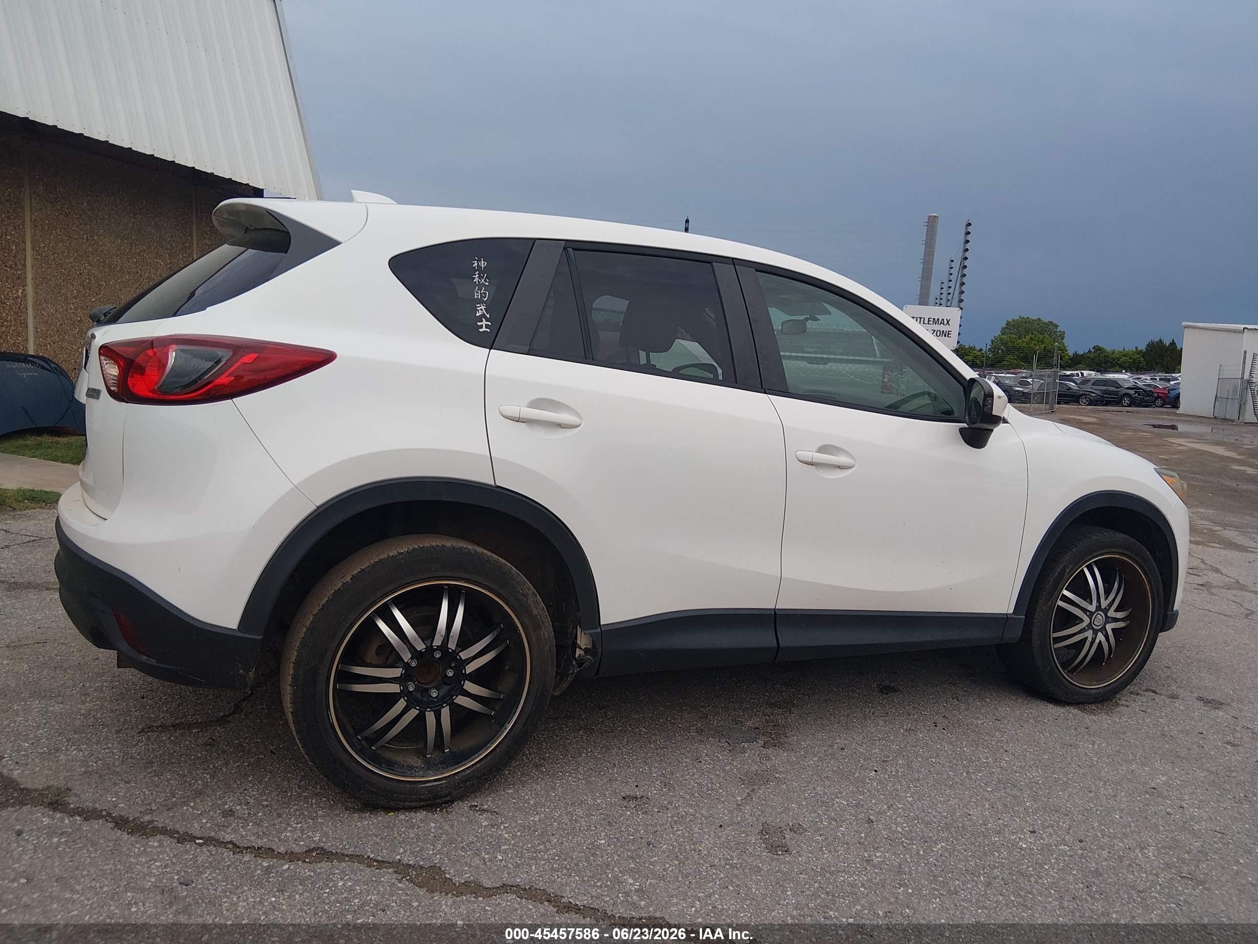 2014 Mazda Cx-5 Touring White vin: JM3KE2CY6E0330151