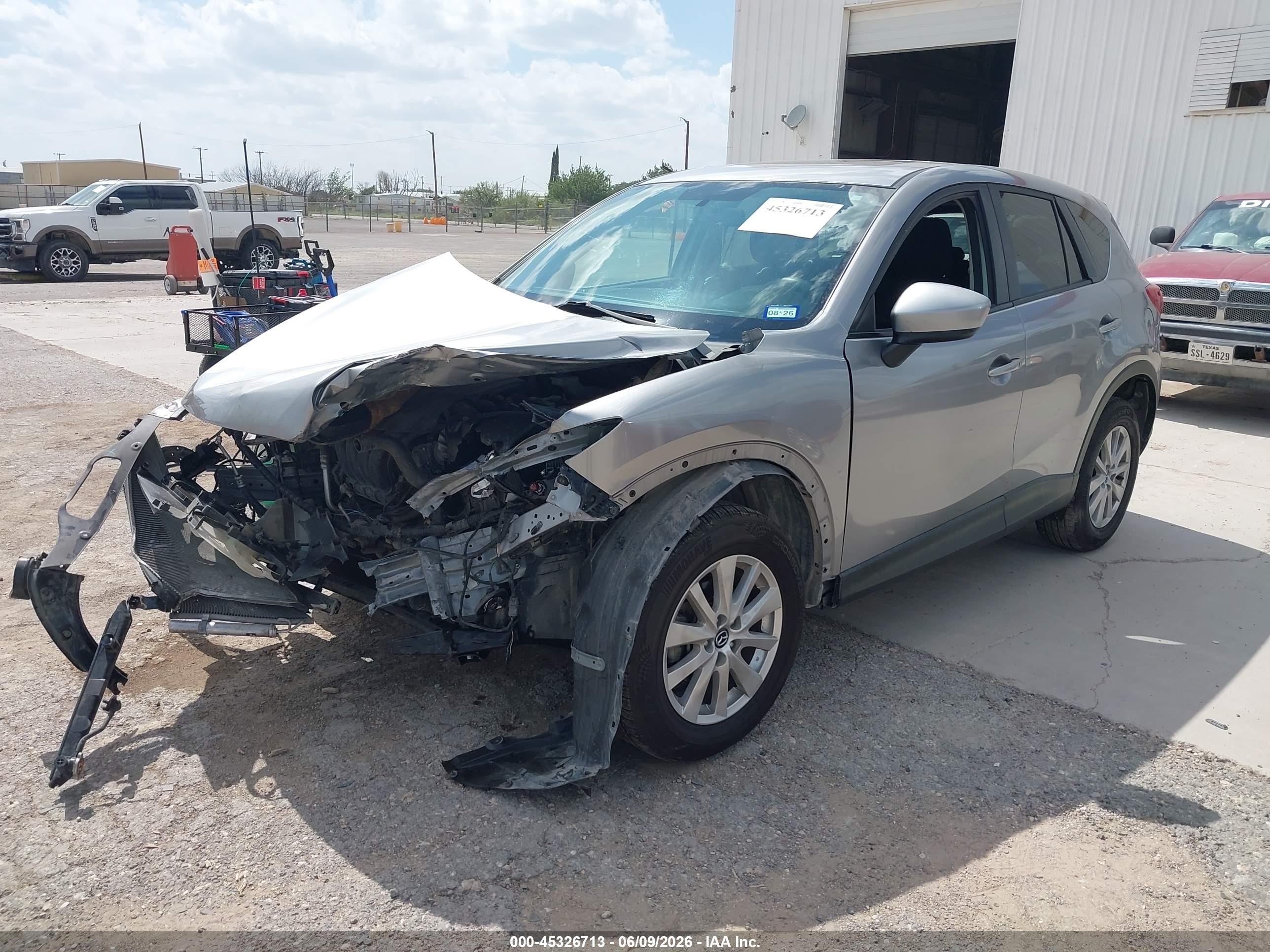 2014 Mazda Cx-5 Touring Silver vin: JM3KE2CY6E0333518
