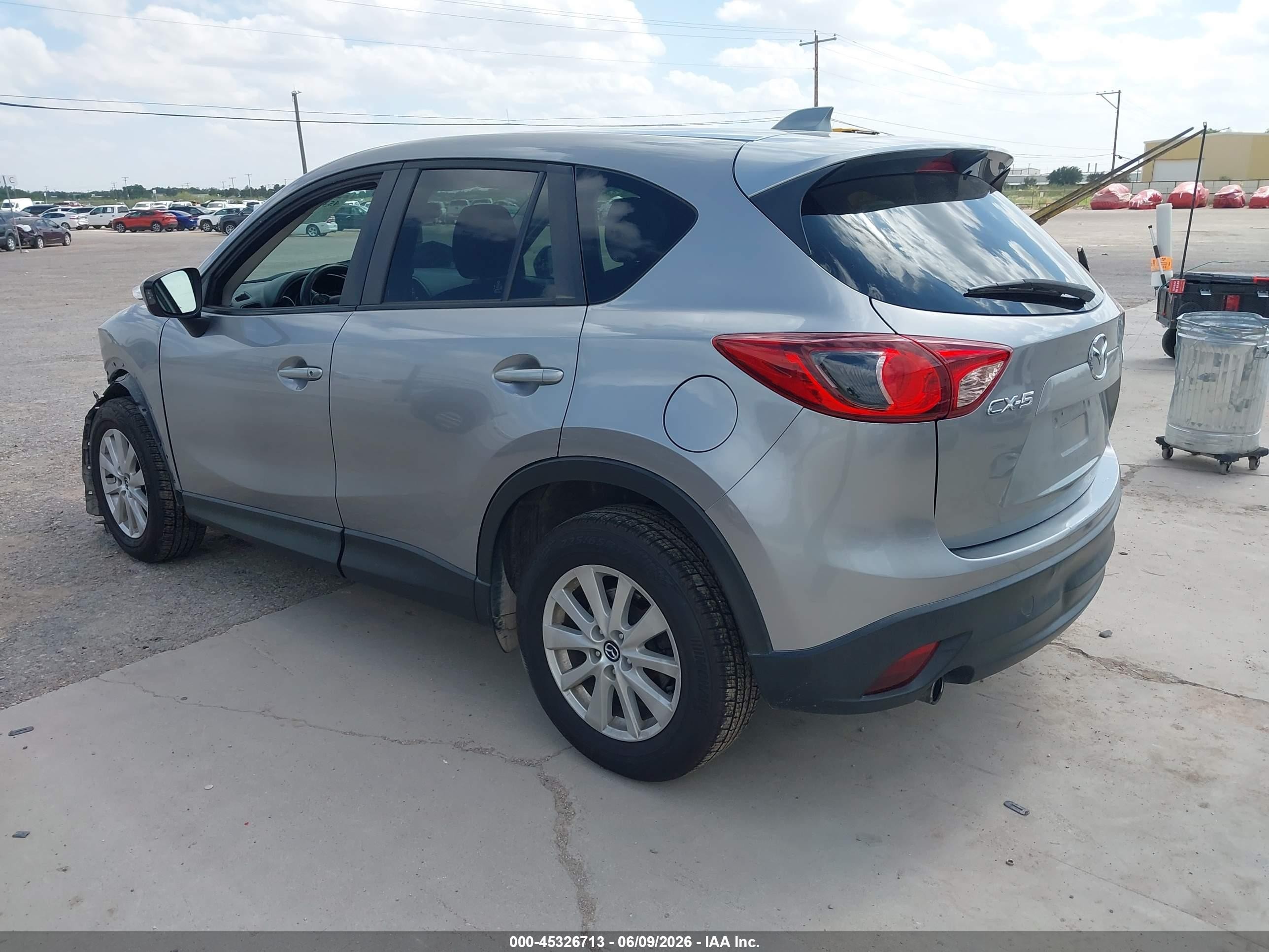 2014 Mazda Cx-5 Touring Silver vin: JM3KE2CY6E0333518