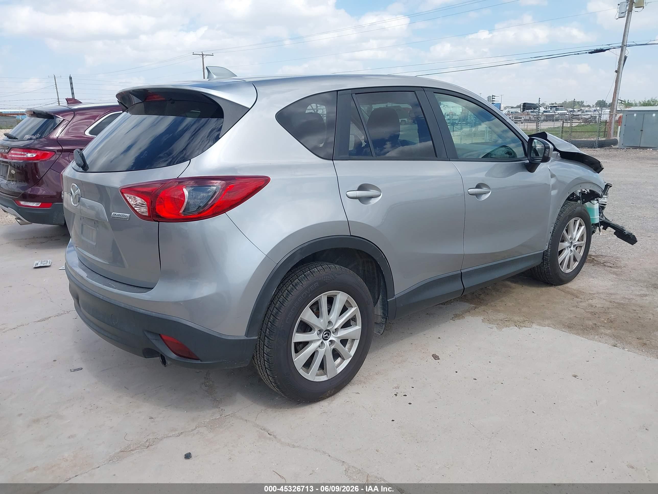 2014 Mazda Cx-5 Touring Silver vin: JM3KE2CY6E0333518