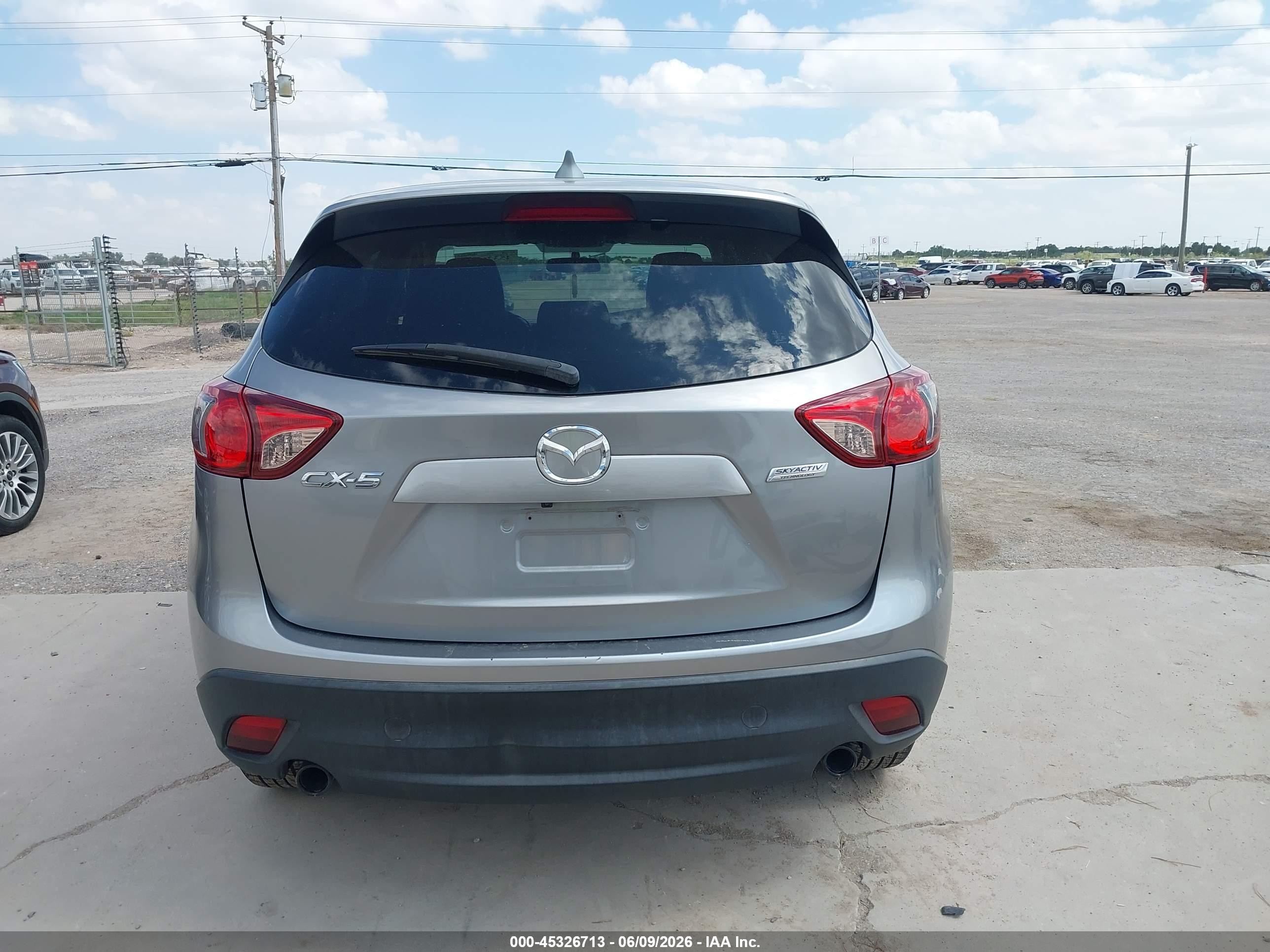 2014 Mazda Cx-5 Touring Silver vin: JM3KE2CY6E0333518