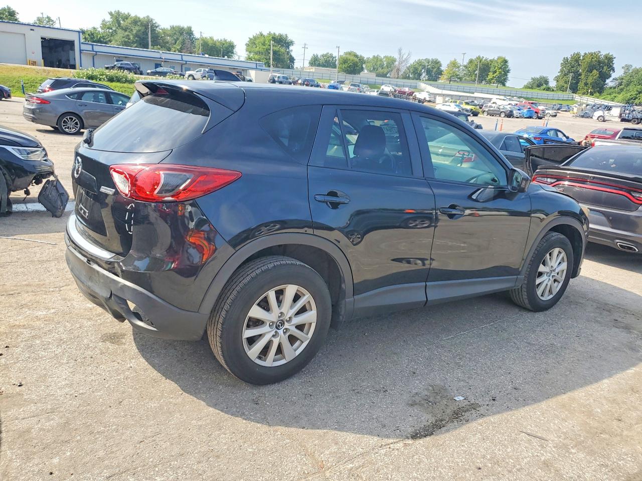 2014 Mazda Cx-5 Touring Black vin: JM3KE2CY6E0335706