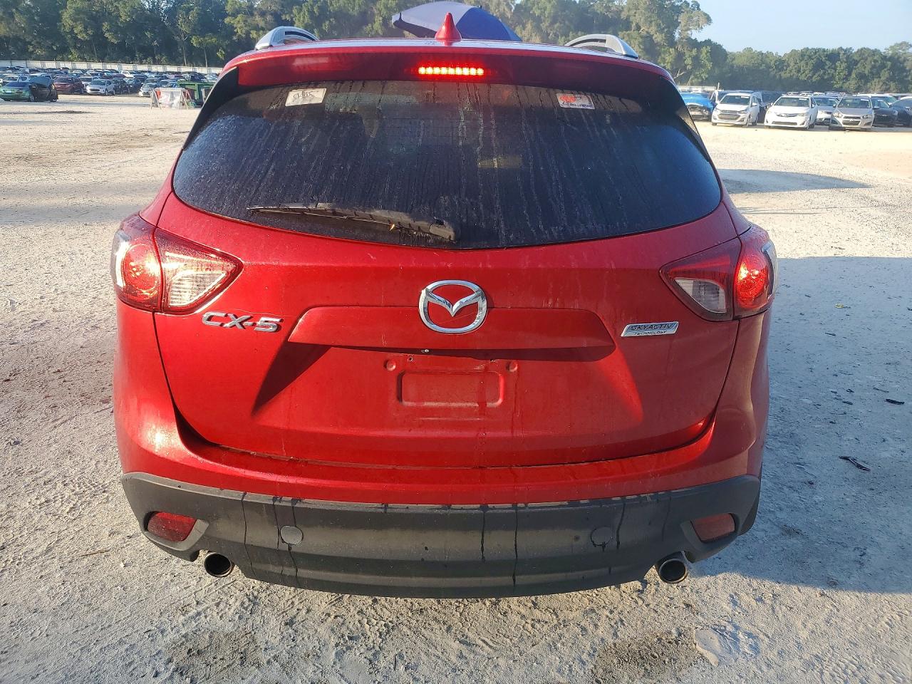 2014 Mazda Cx-5 Touring Red vin: JM3KE2CY6E0341635