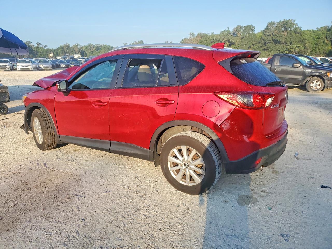 2014 Mazda Cx-5 Touring Red vin: JM3KE2CY6E0341635