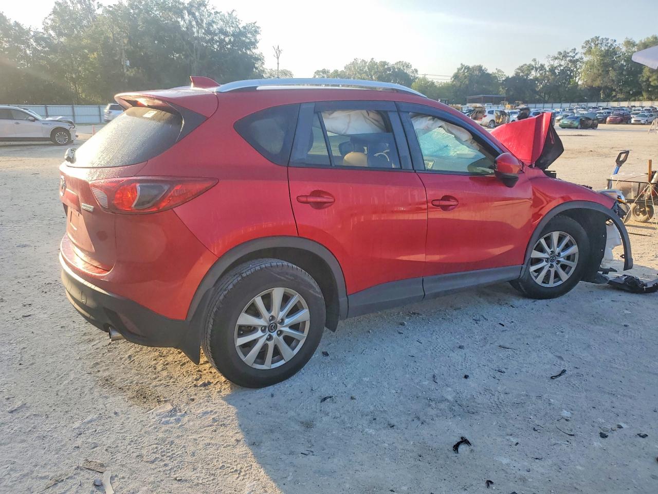 2014 Mazda Cx-5 Touring Red vin: JM3KE2CY6E0341635