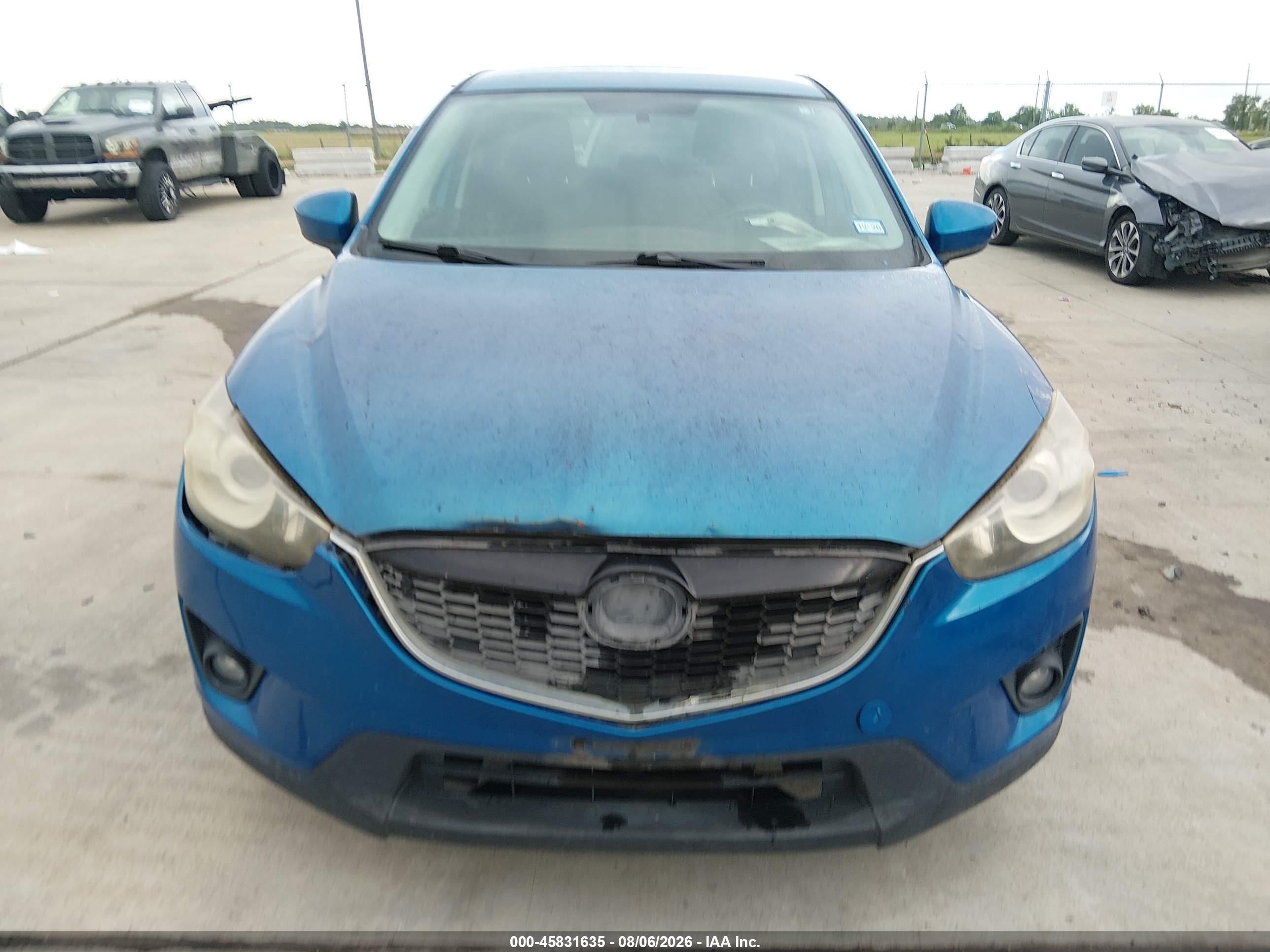 2014 Mazda Cx-5 Touring Синий vin: JM3KE2CY6E0360329