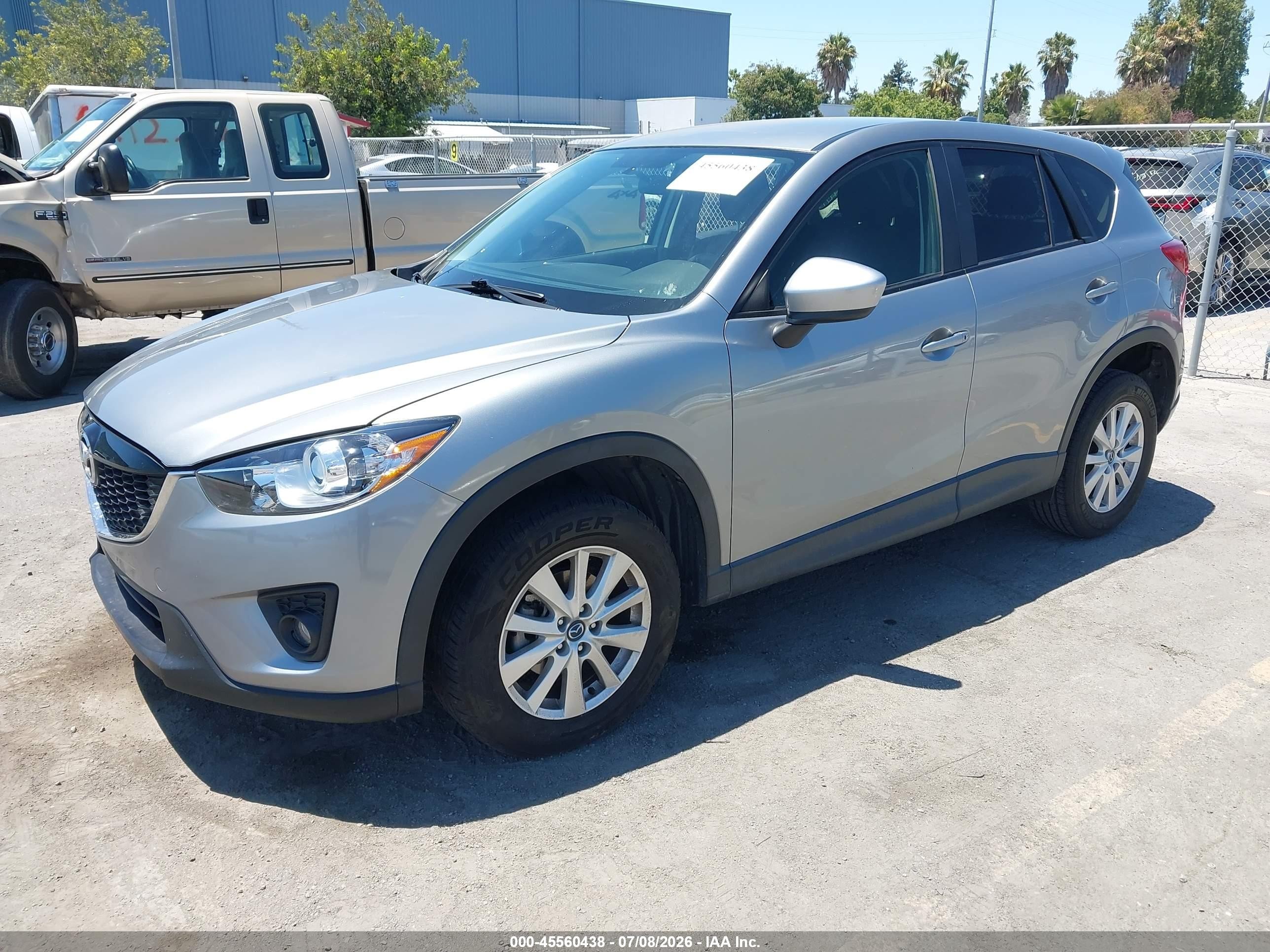 2014 Mazda Cx-5 Touring Серебряный vin: JM3KE2CY6E0390978