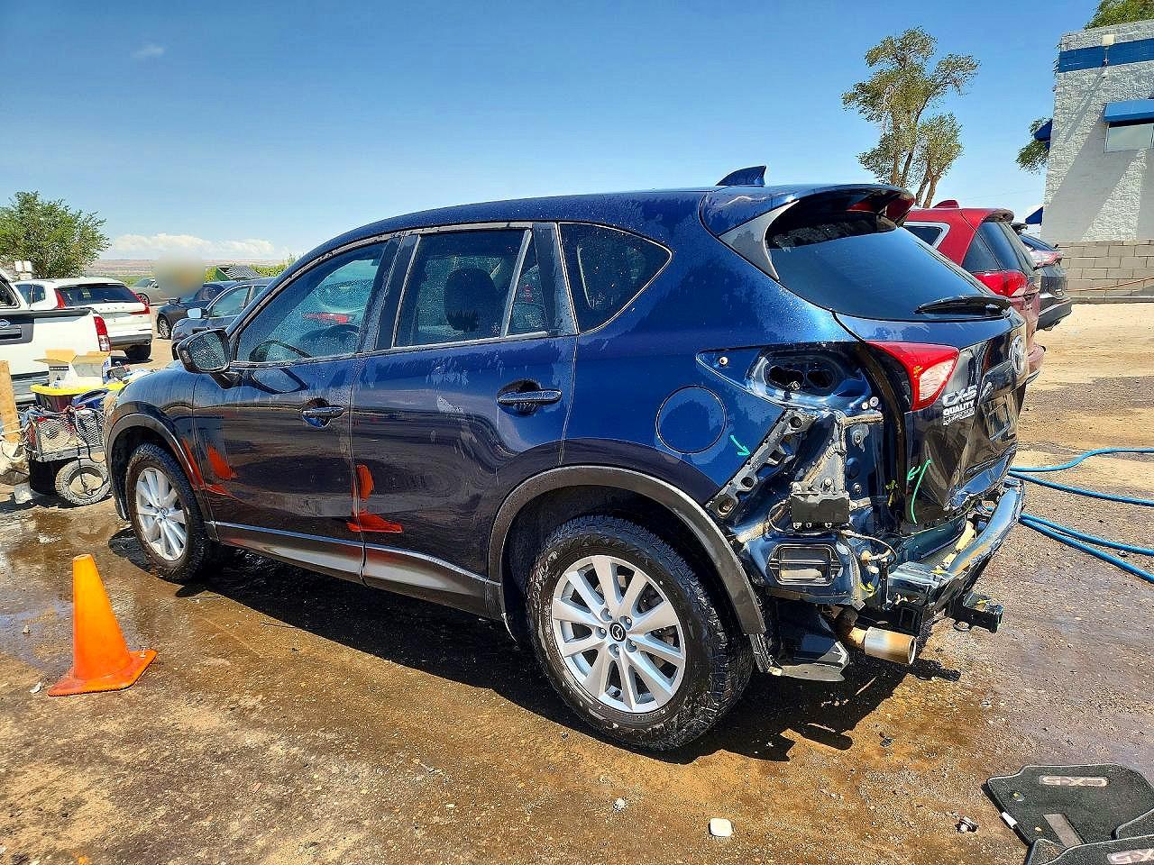 2014 Mazda Cx-5 Touring Blue vin: JM3KE2CY6E0394500