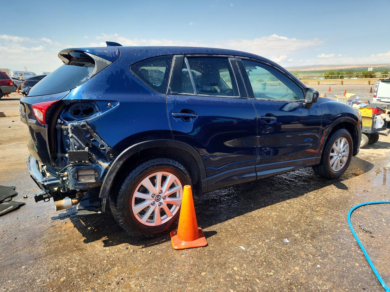 2014 Mazda Cx-5 Touring Blue vin: JM3KE2CY6E0394500