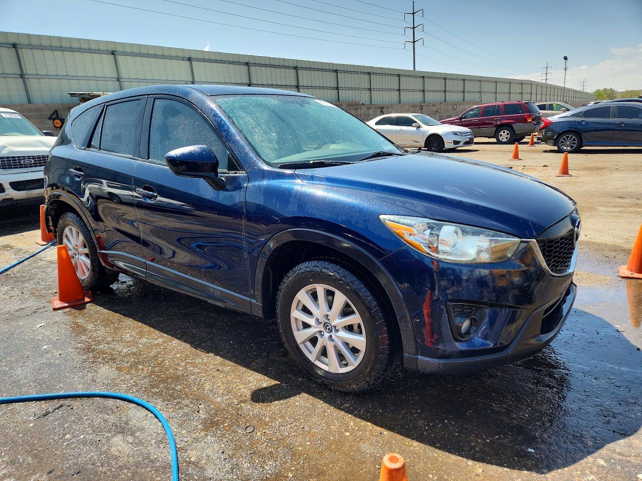 2014 Mazda Cx-5 Touring Blue vin: JM3KE2CY6E0394500