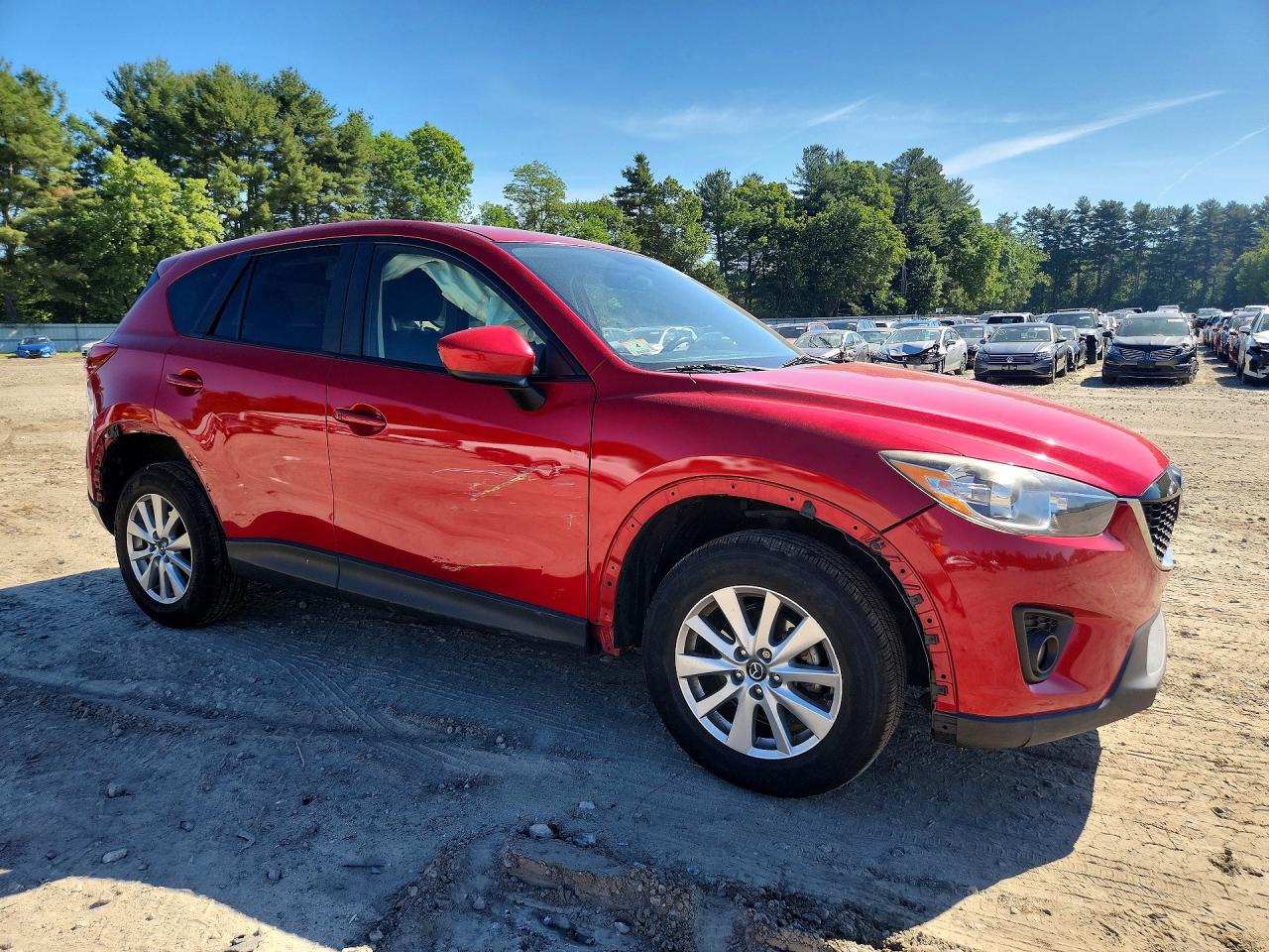 2014 Mazda Cx-5 Touring Red vin: JM3KE2CY6E0402532