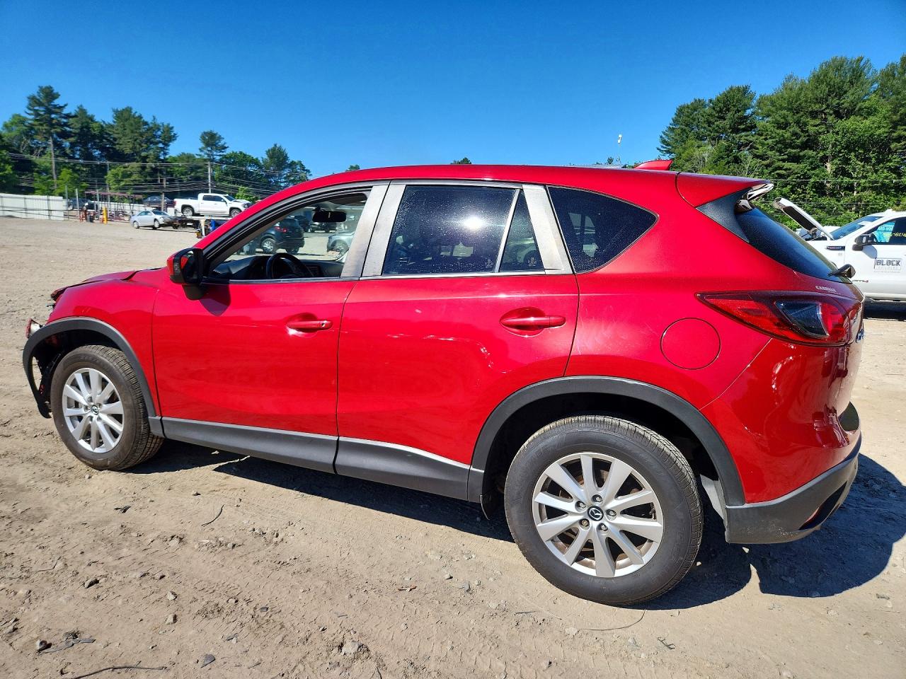 2014 Mazda Cx-5 Touring Red vin: JM3KE2CY6E0402532
