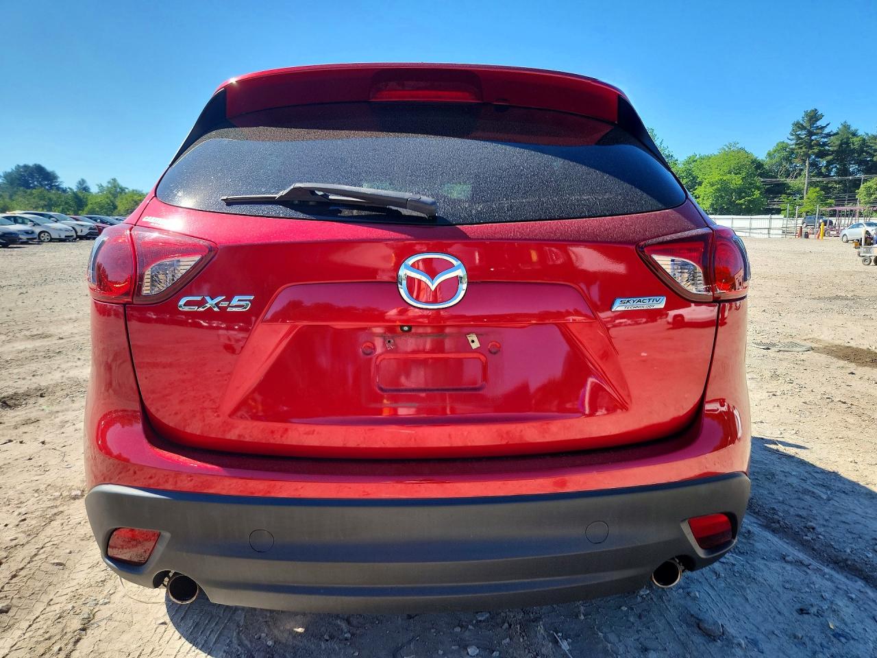 2014 Mazda Cx-5 Touring Red vin: JM3KE2CY6E0402532