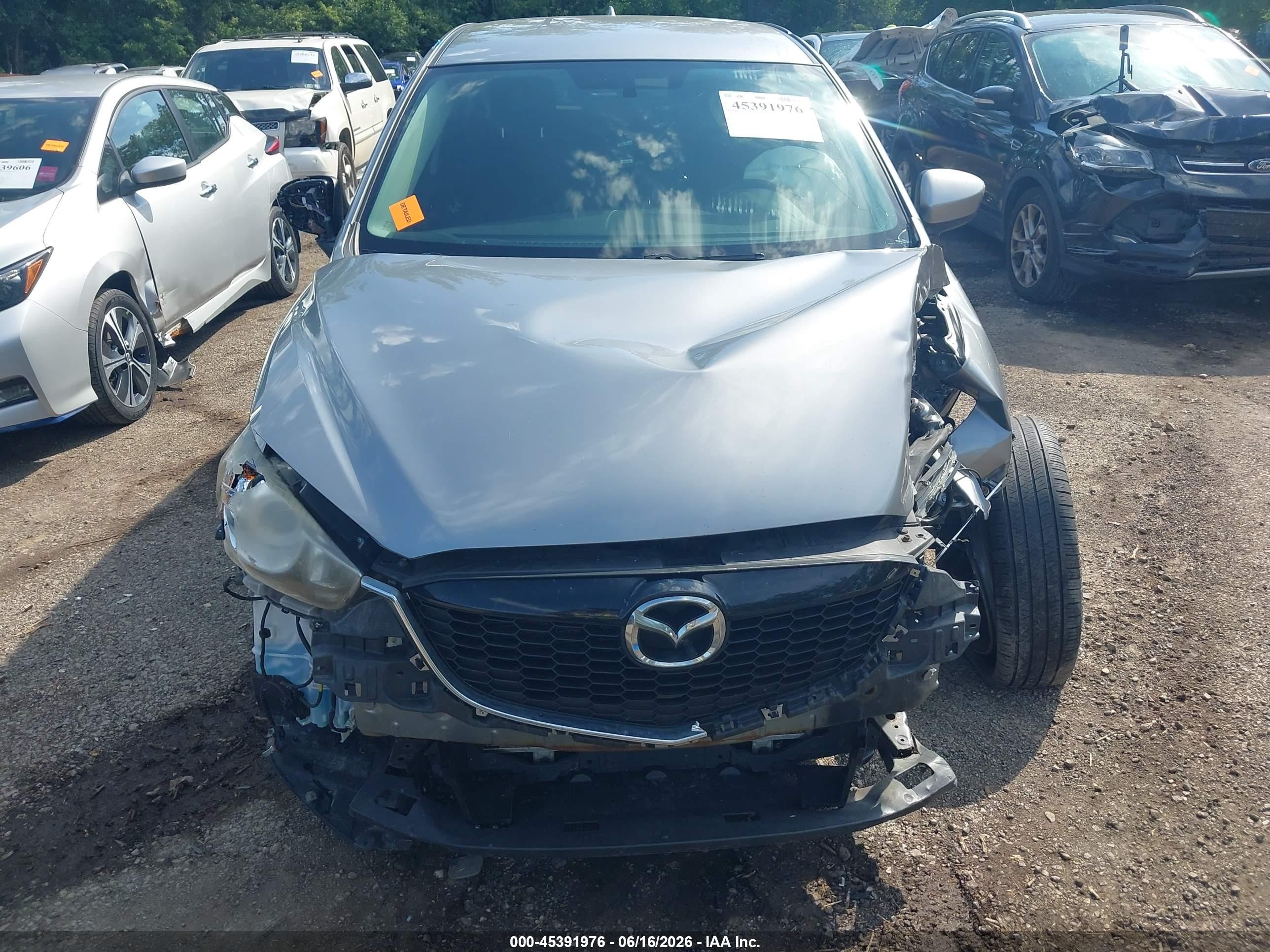 2014 Mazda Cx-5 Touring Silver vin: JM3KE2CY6E0406550