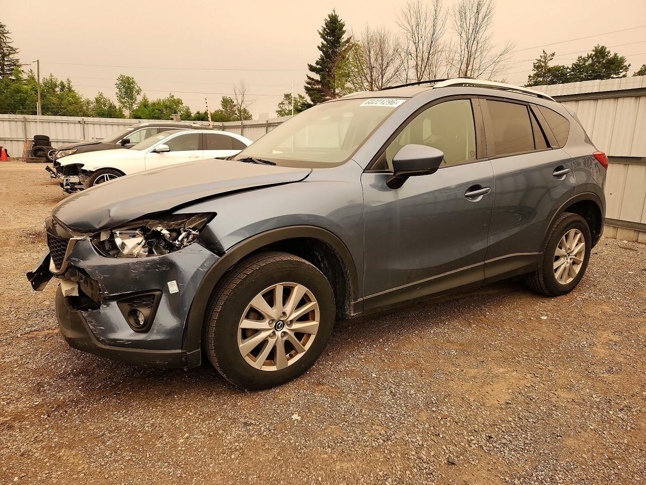 2014 Mazda Cx-5 Touring Blue vin: JM3KE2CY6E0412381