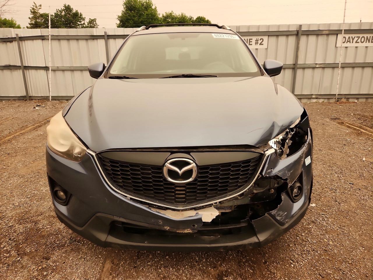 2014 Mazda Cx-5 Touring Blue vin: JM3KE2CY6E0412381