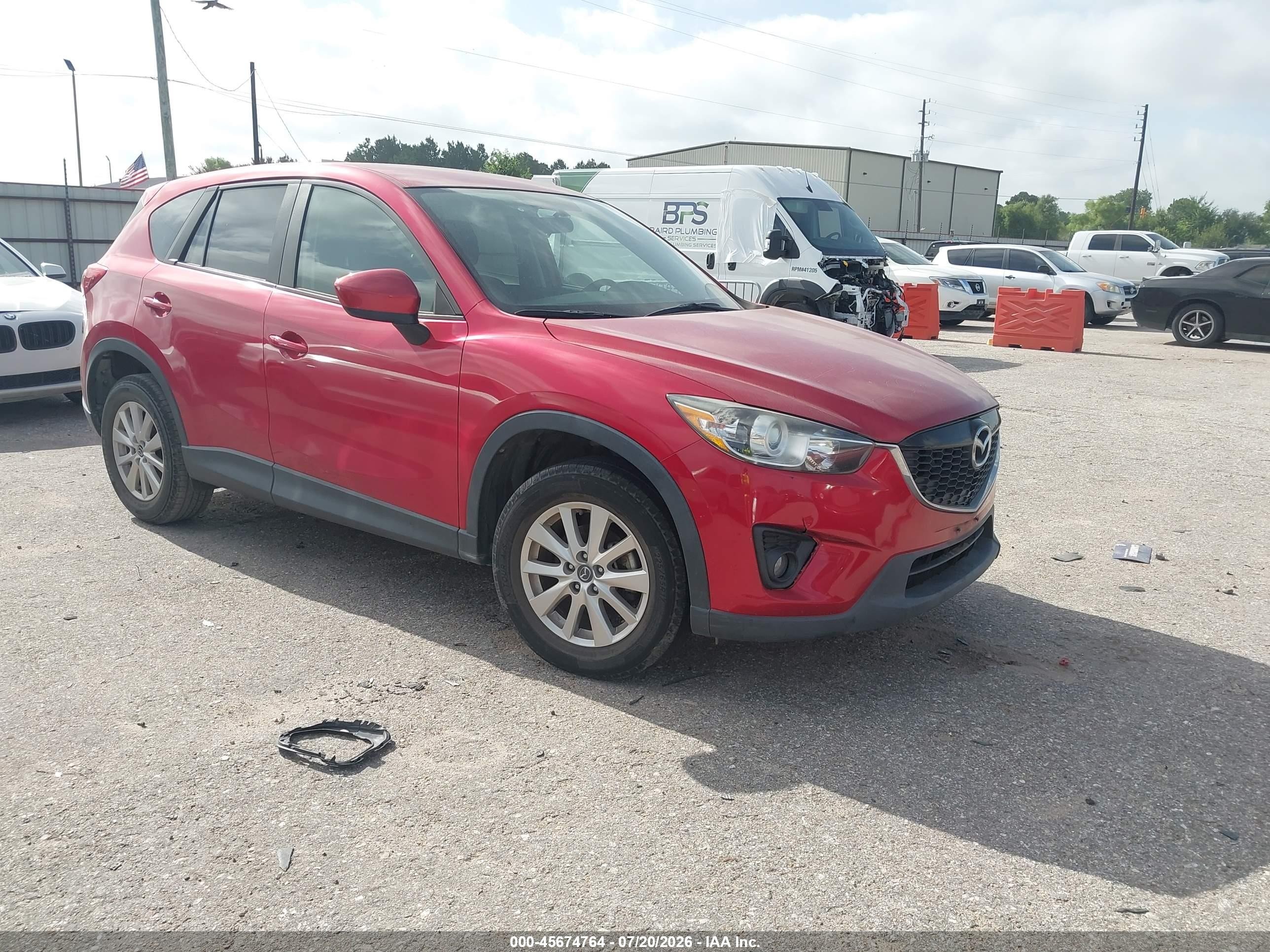 2014 Mazda Cx-5 Touring Red vin: JM3KE2CY6E0428726