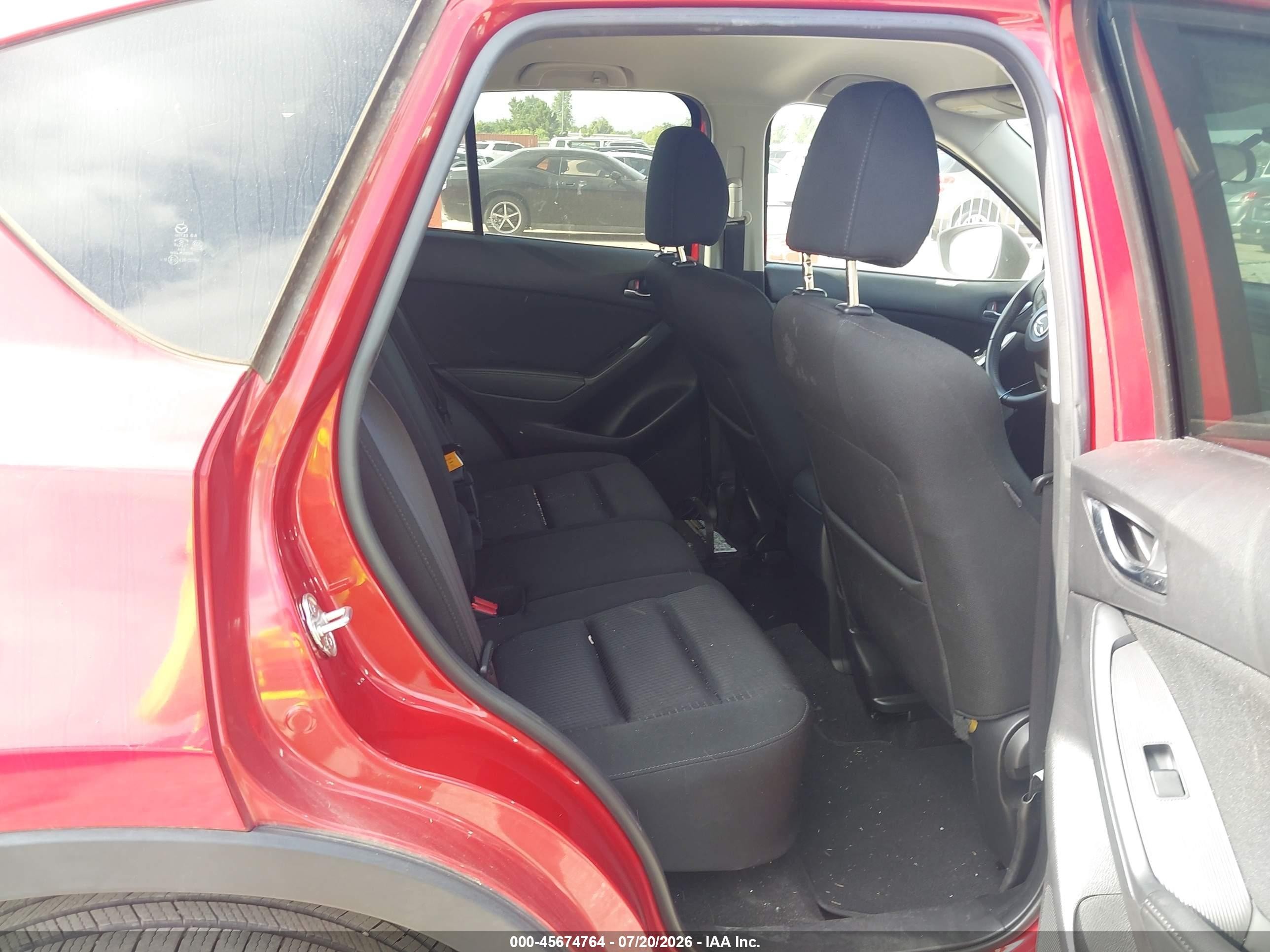 2014 Mazda Cx-5 Touring Red vin: JM3KE2CY6E0428726
