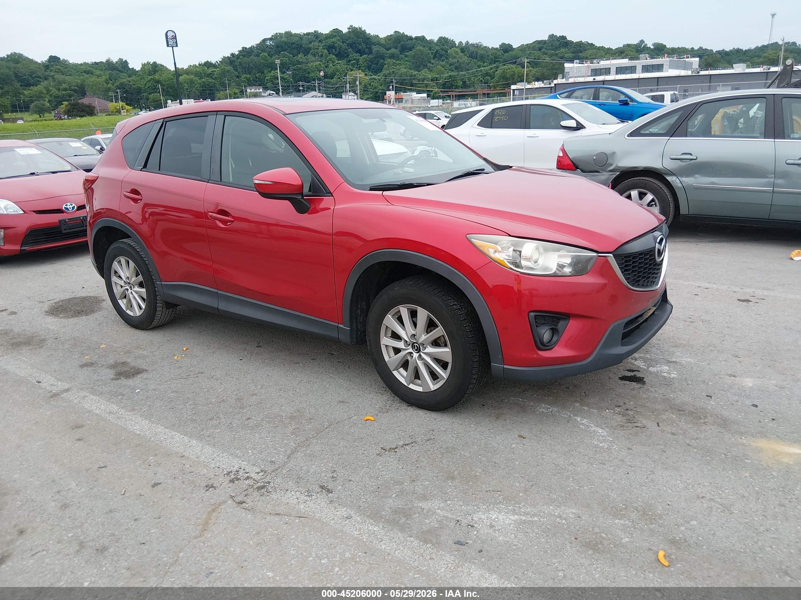 2015 Mazda Cx-5 Touring Red vin: JM3KE2CY6F0495859