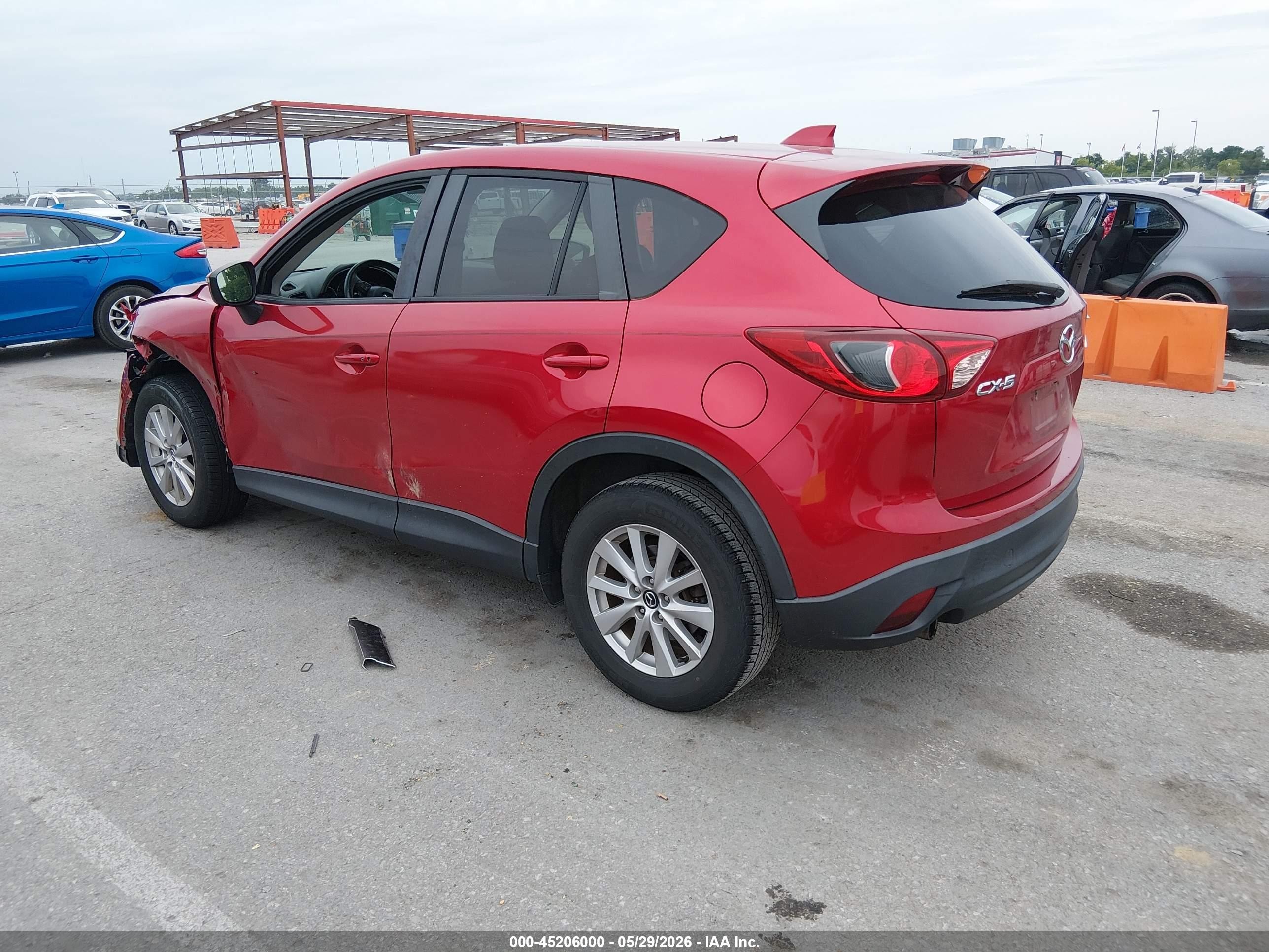 2015 Mazda Cx-5 Touring Red vin: JM3KE2CY6F0495859