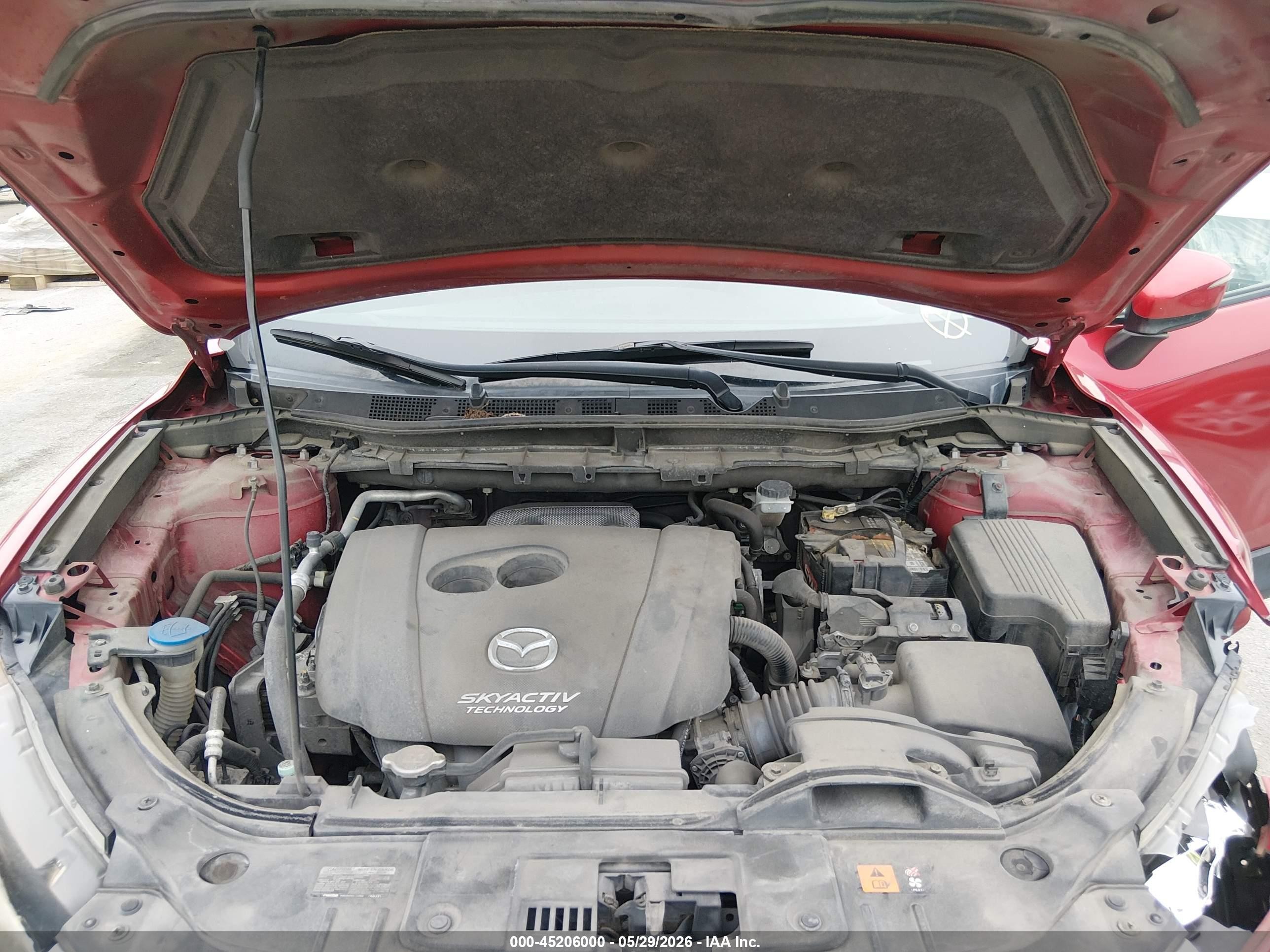 2015 Mazda Cx-5 Touring Red vin: JM3KE2CY6F0495859