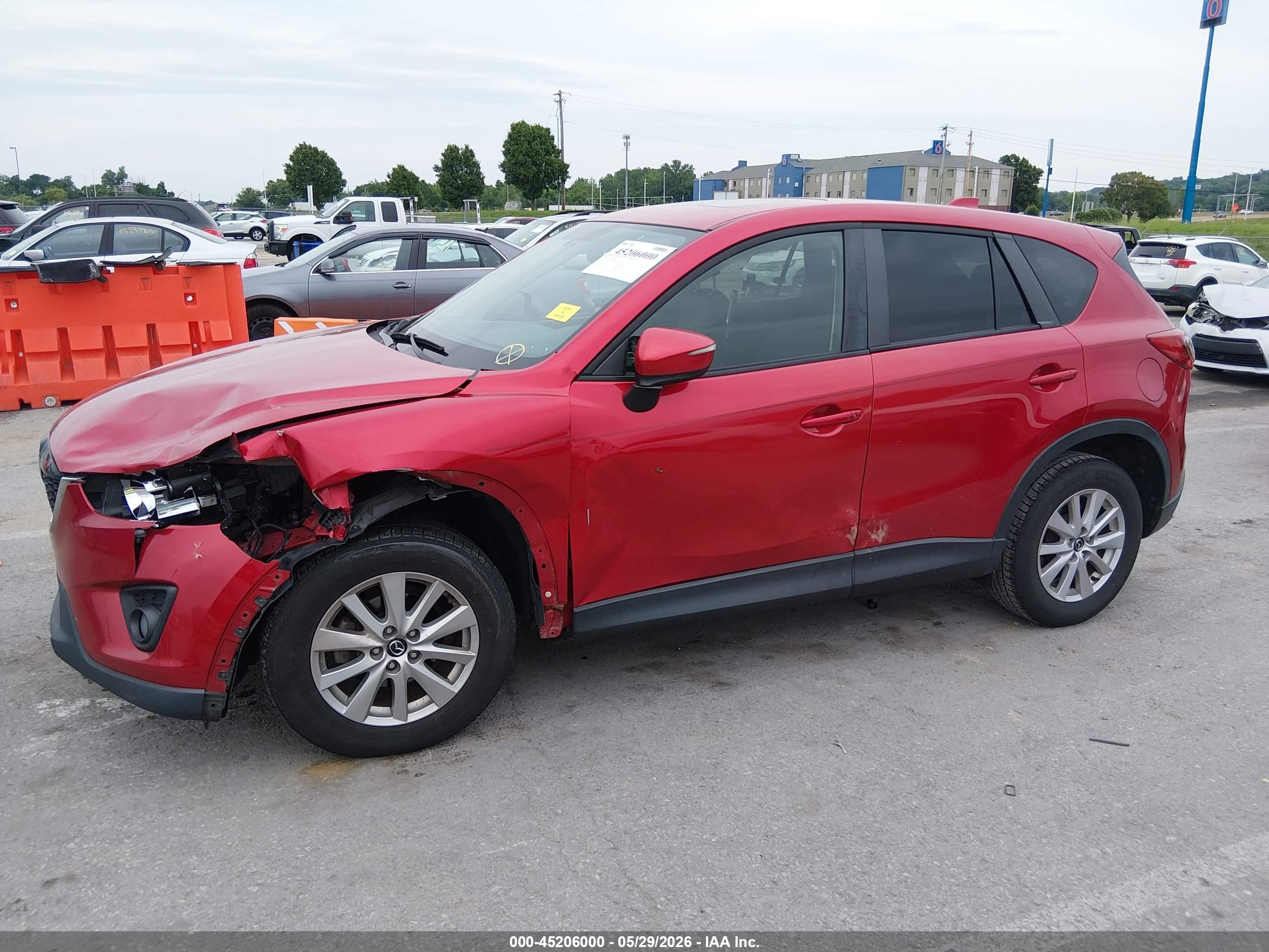 2015 Mazda Cx-5 Touring Red vin: JM3KE2CY6F0495859