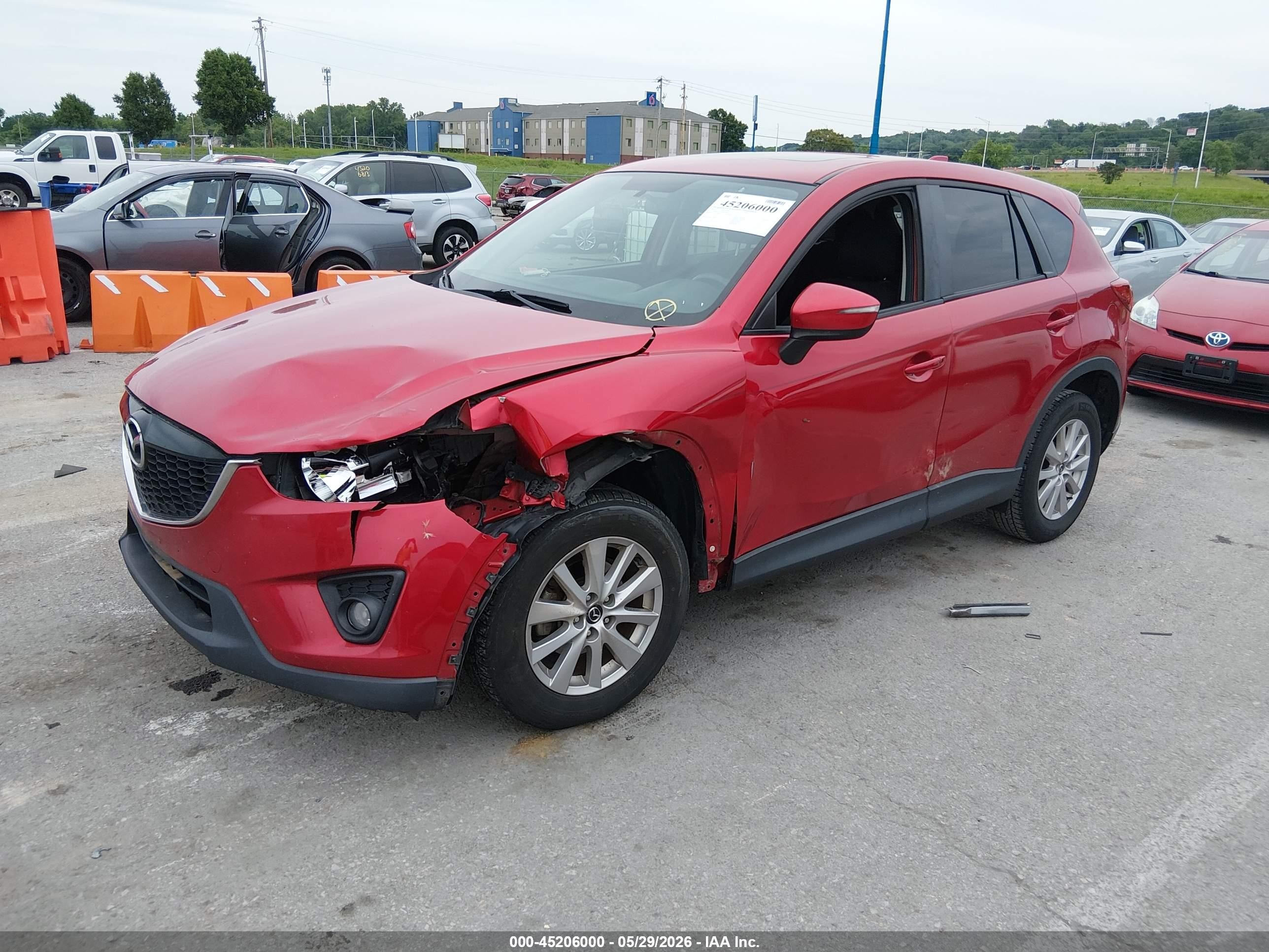 2015 Mazda Cx-5 Touring Red vin: JM3KE2CY6F0495859