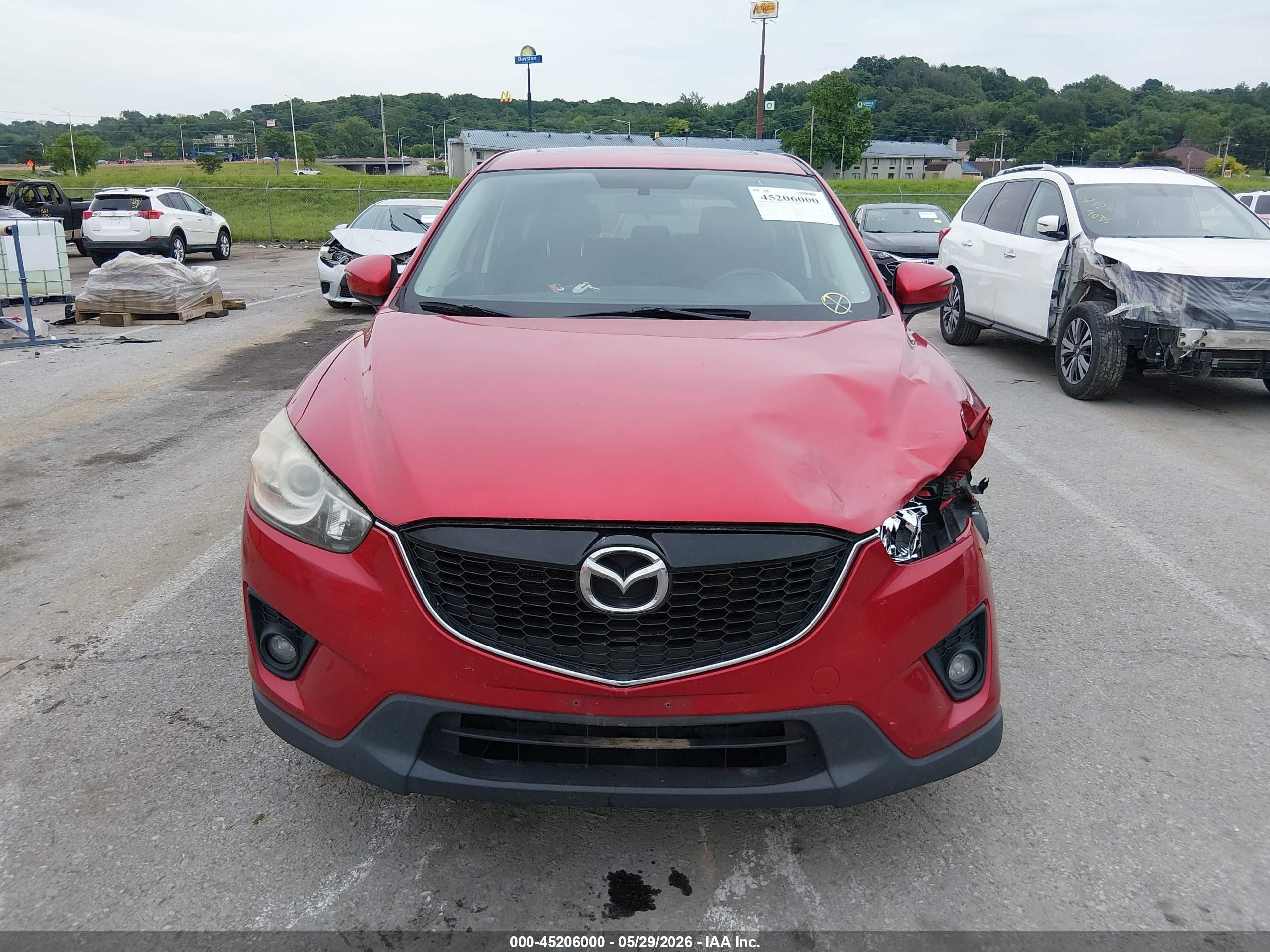 2015 Mazda Cx-5 Touring Red vin: JM3KE2CY6F0495859