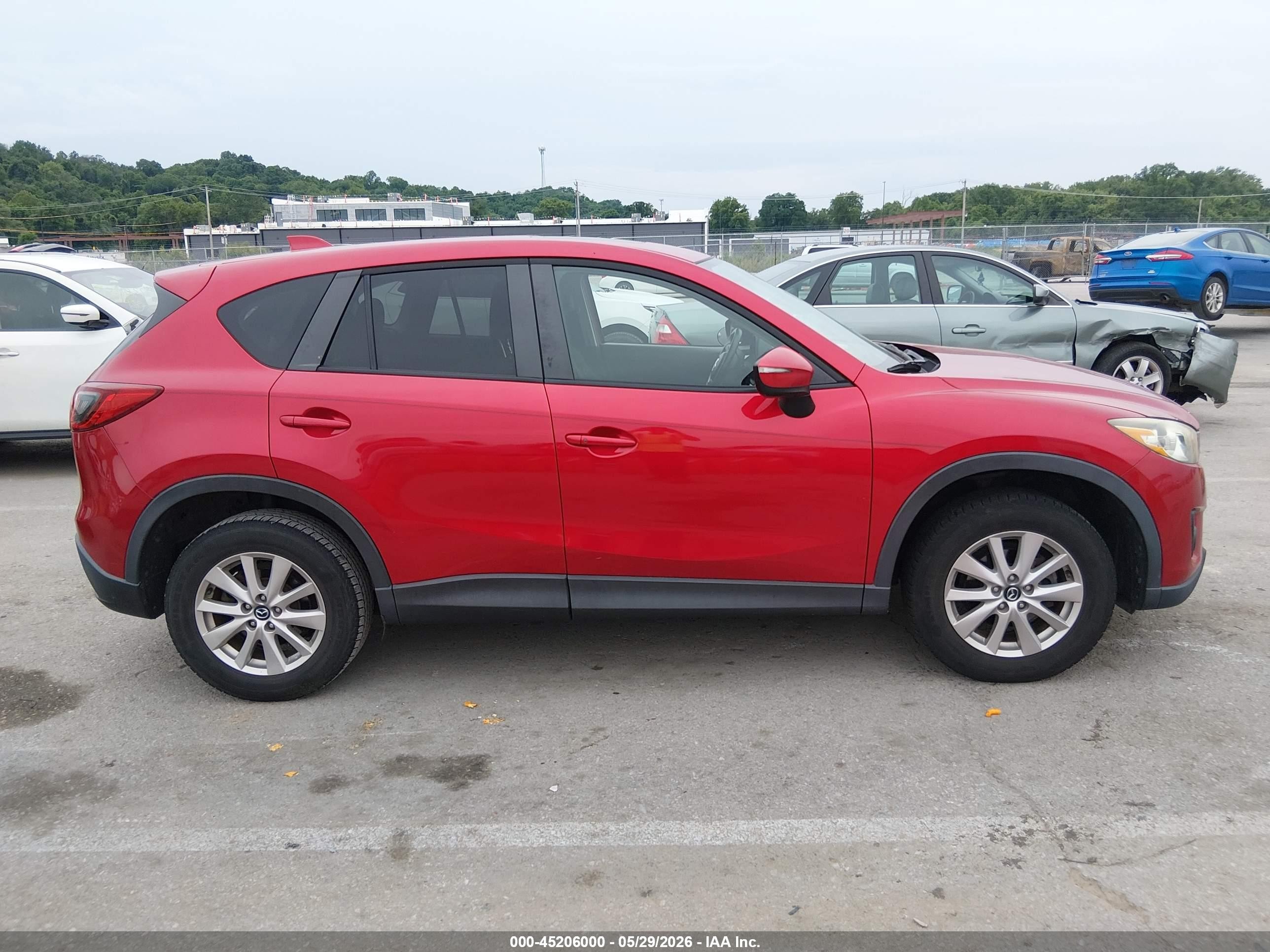 2015 Mazda Cx-5 Touring Red vin: JM3KE2CY6F0495859