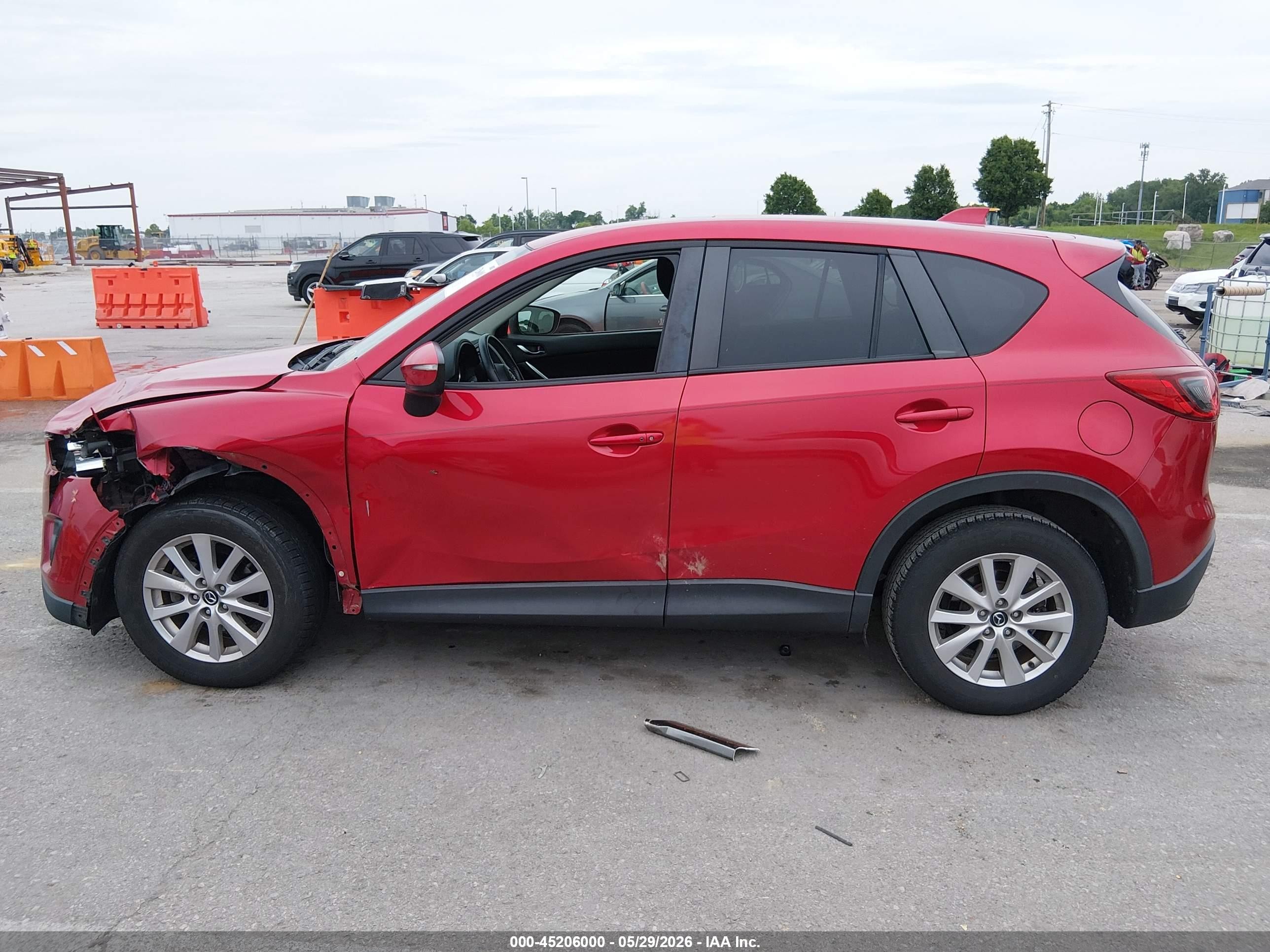 2015 Mazda Cx-5 Touring Red vin: JM3KE2CY6F0495859